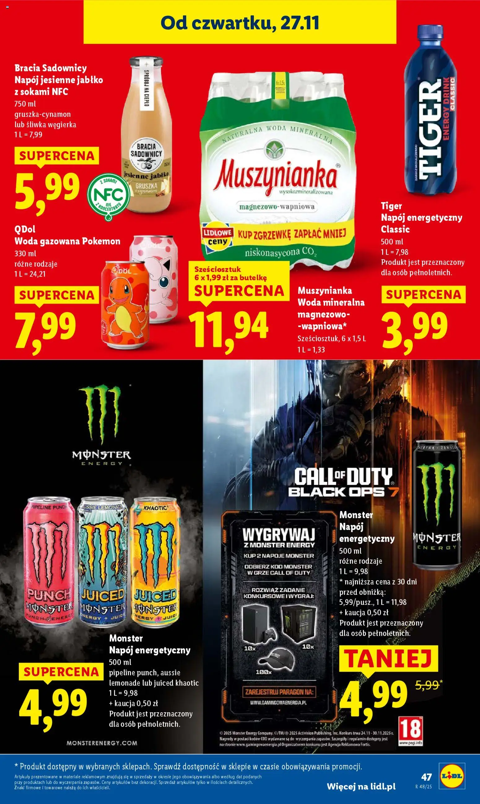 LIDL gazetka ważna od 27.11.2025 do  29.11.2025 strona 47