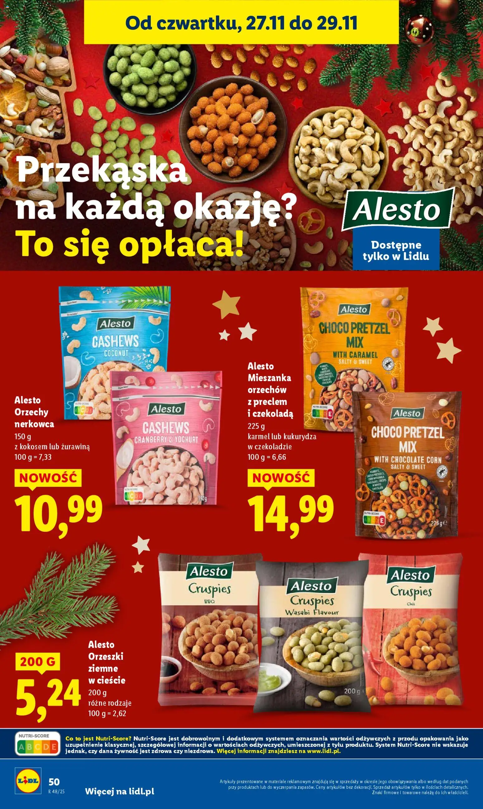LIDL gazetka ważna od 27.11.2025 do  29.11.2025 strona 50