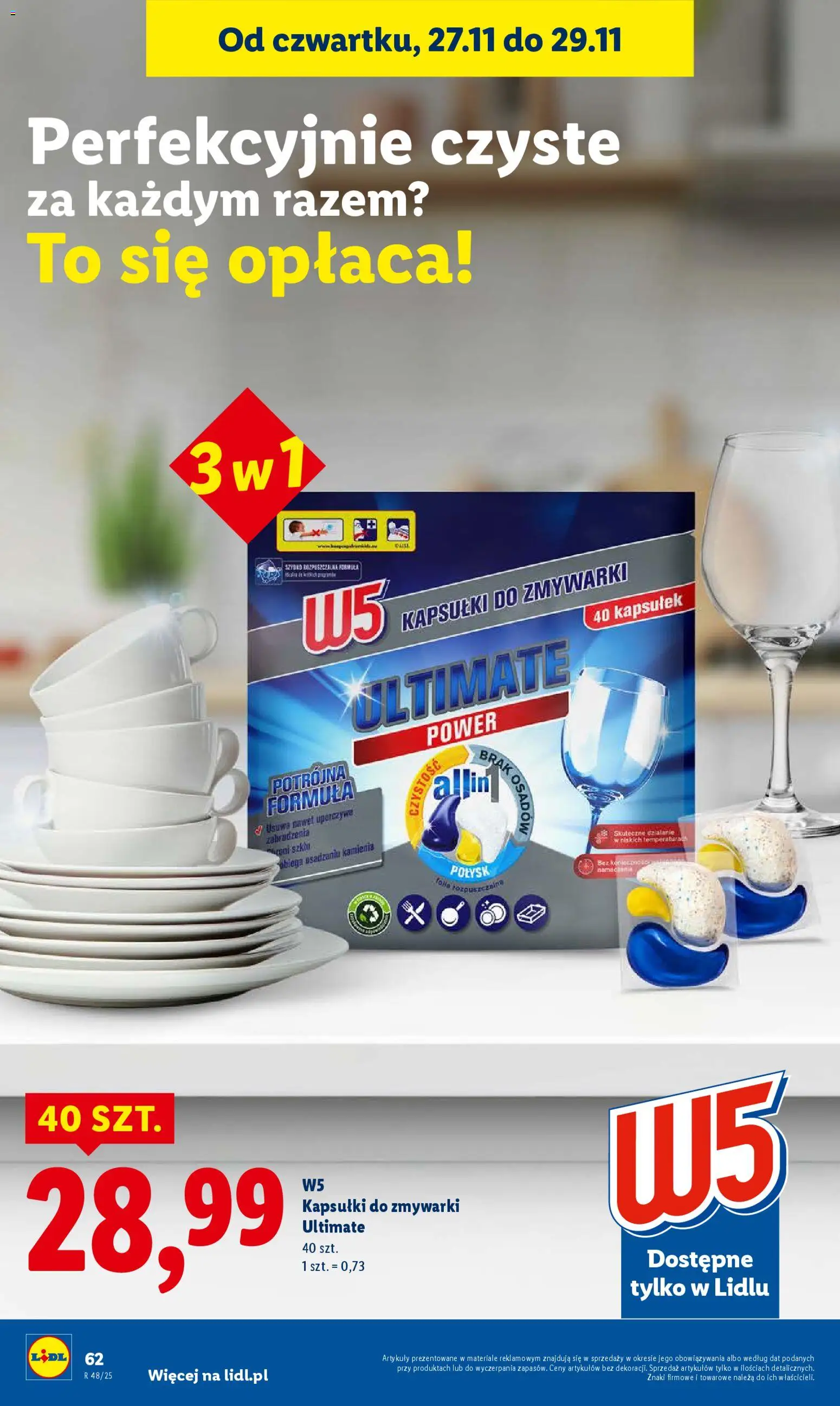 LIDL gazetka ważna od 27.11.2025 do  29.11.2025 strona 62