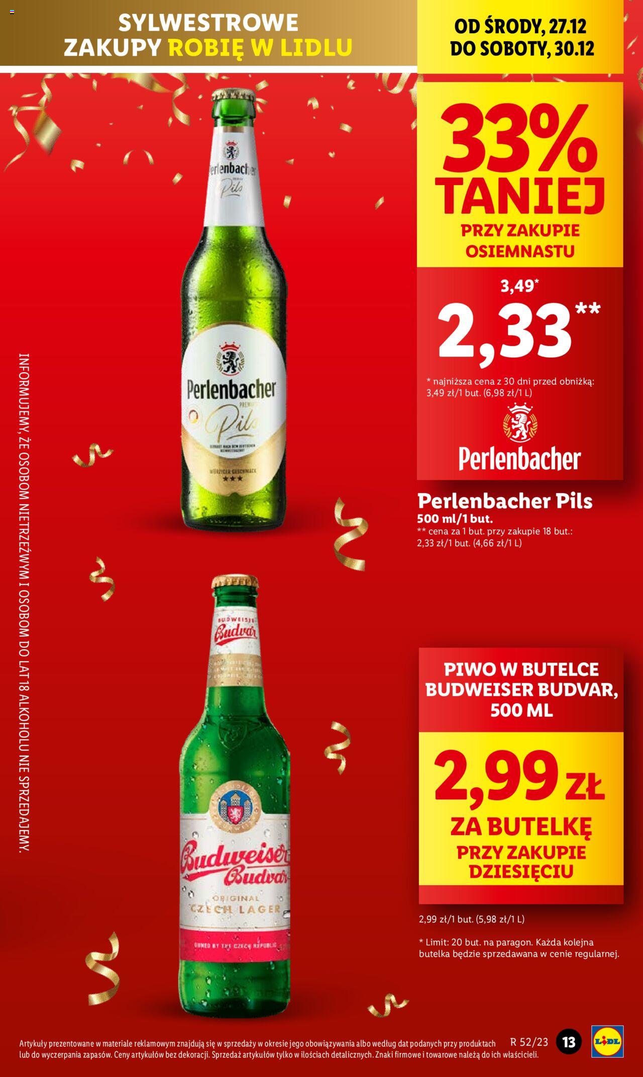 LIDL gazetka ważna od 27.12.2023 do 30.12.2023 strona 13