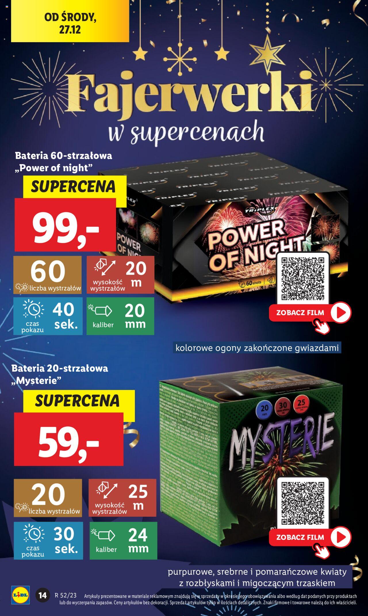 LIDL gazetka ważna od 27.12.2023 do 30.12.2023 strona 14
