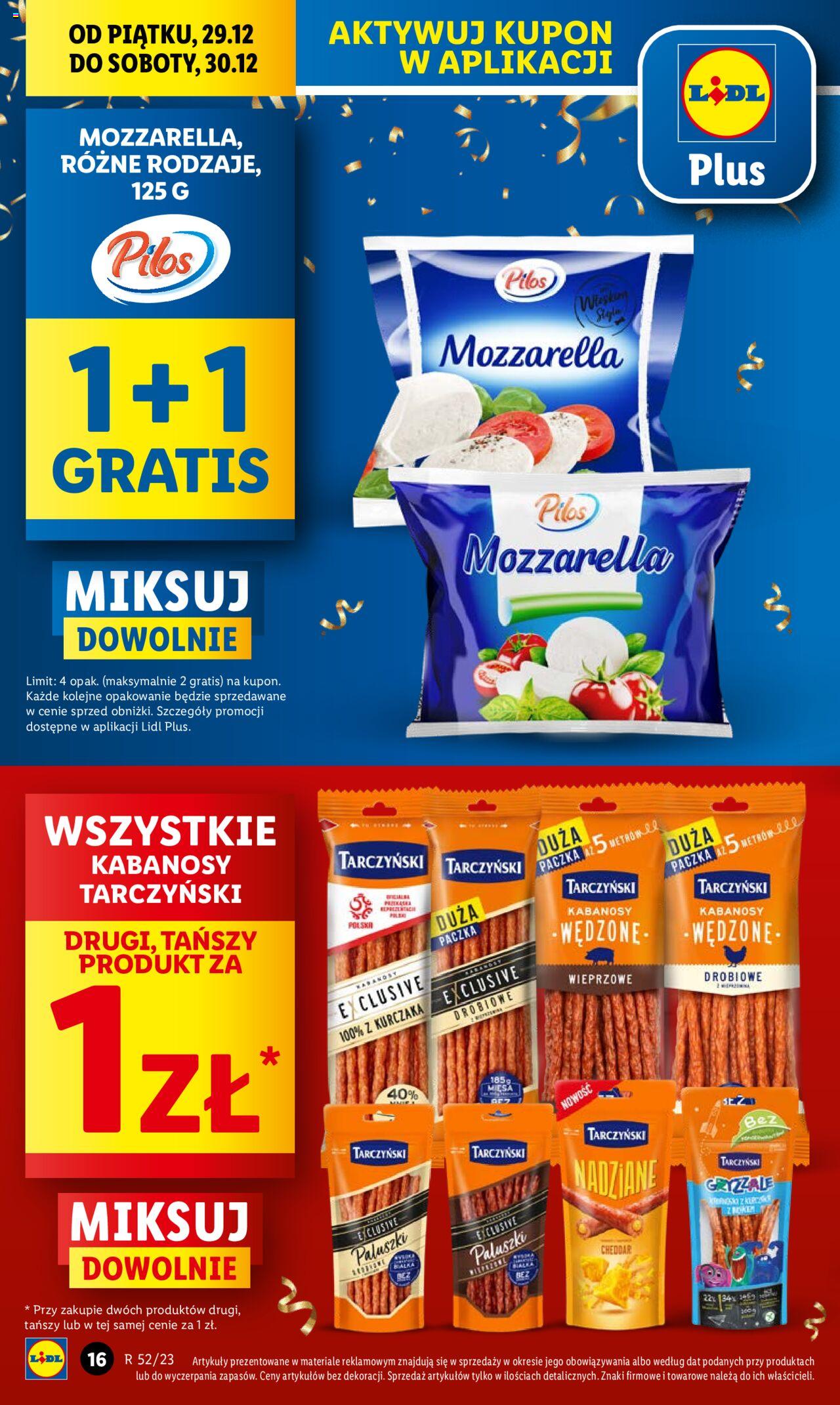 LIDL gazetka ważna od 27.12.2023 do 30.12.2023 strona 16