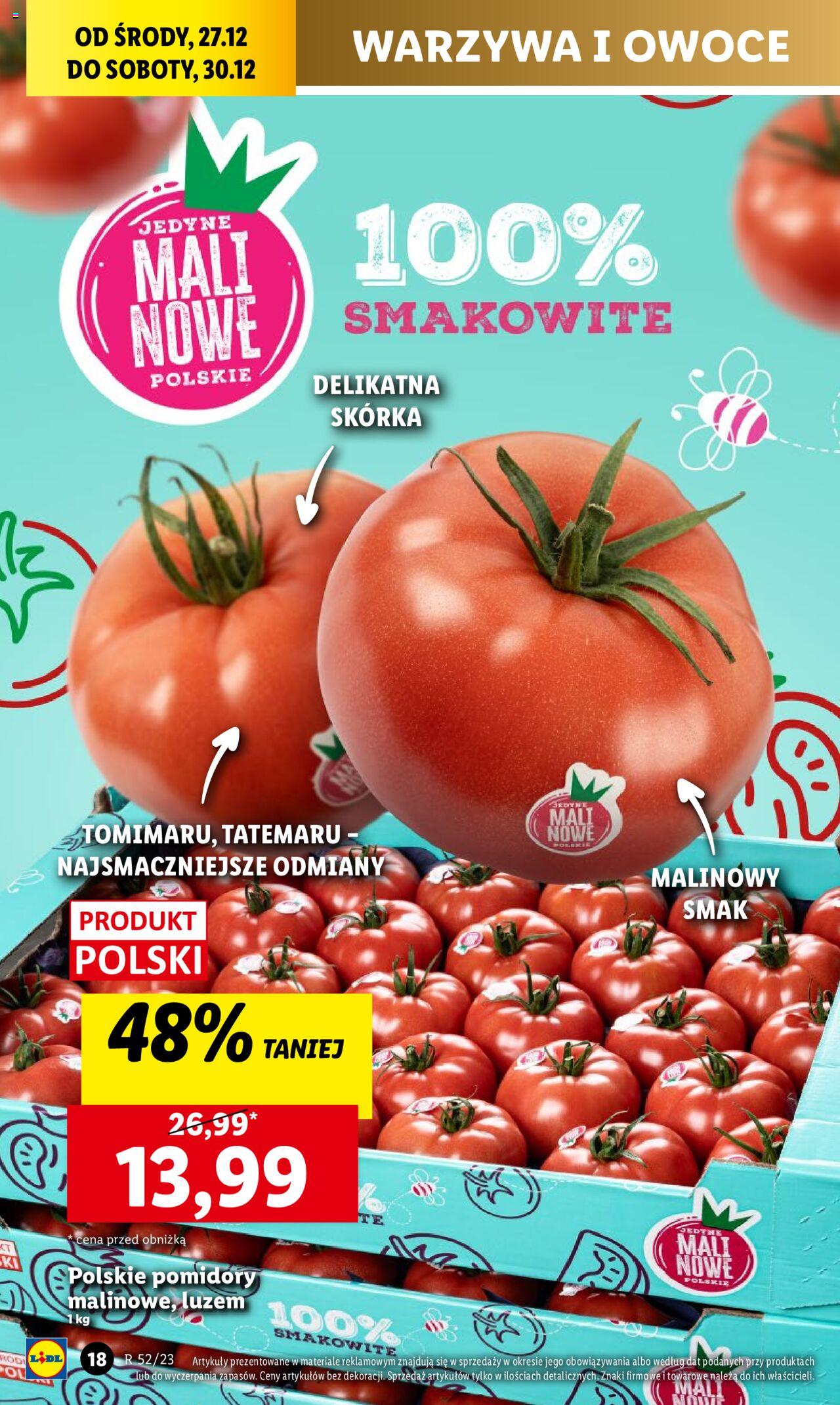 LIDL gazetka ważna od 27.12.2023 do 30.12.2023 strona 18