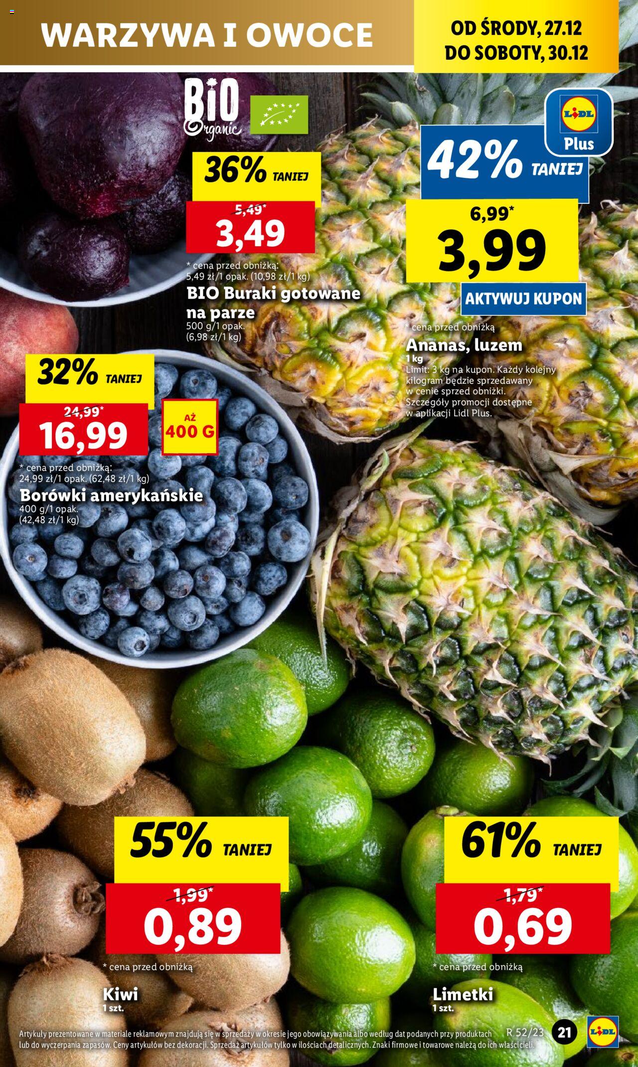 LIDL gazetka ważna od 27.12.2023 do 30.12.2023 strona 21