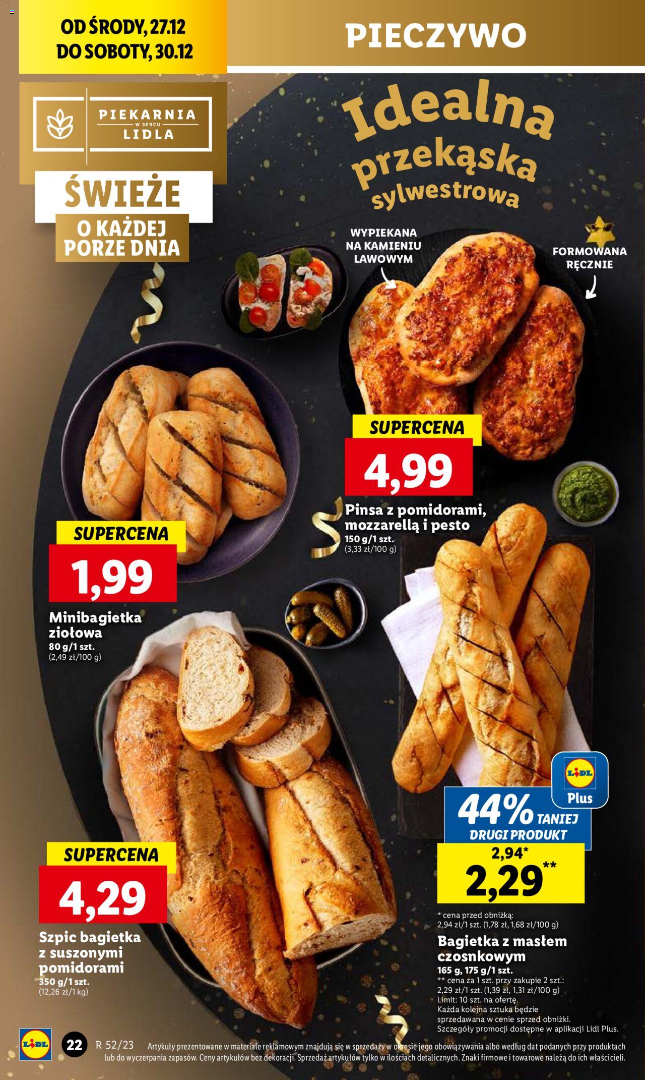 LIDL gazetka ważna od 27.12.2023 do 30.12.2023 strona 22