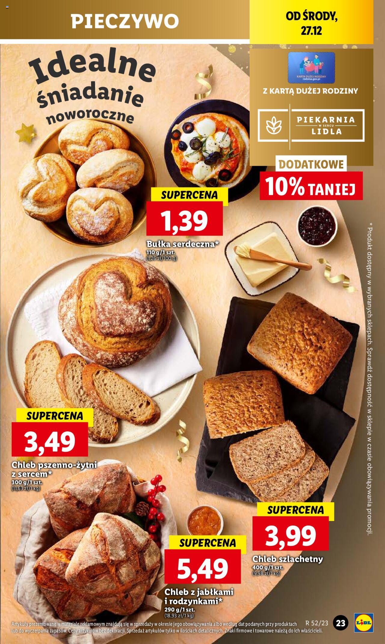 LIDL gazetka ważna od 27.12.2023 do 30.12.2023 strona 23