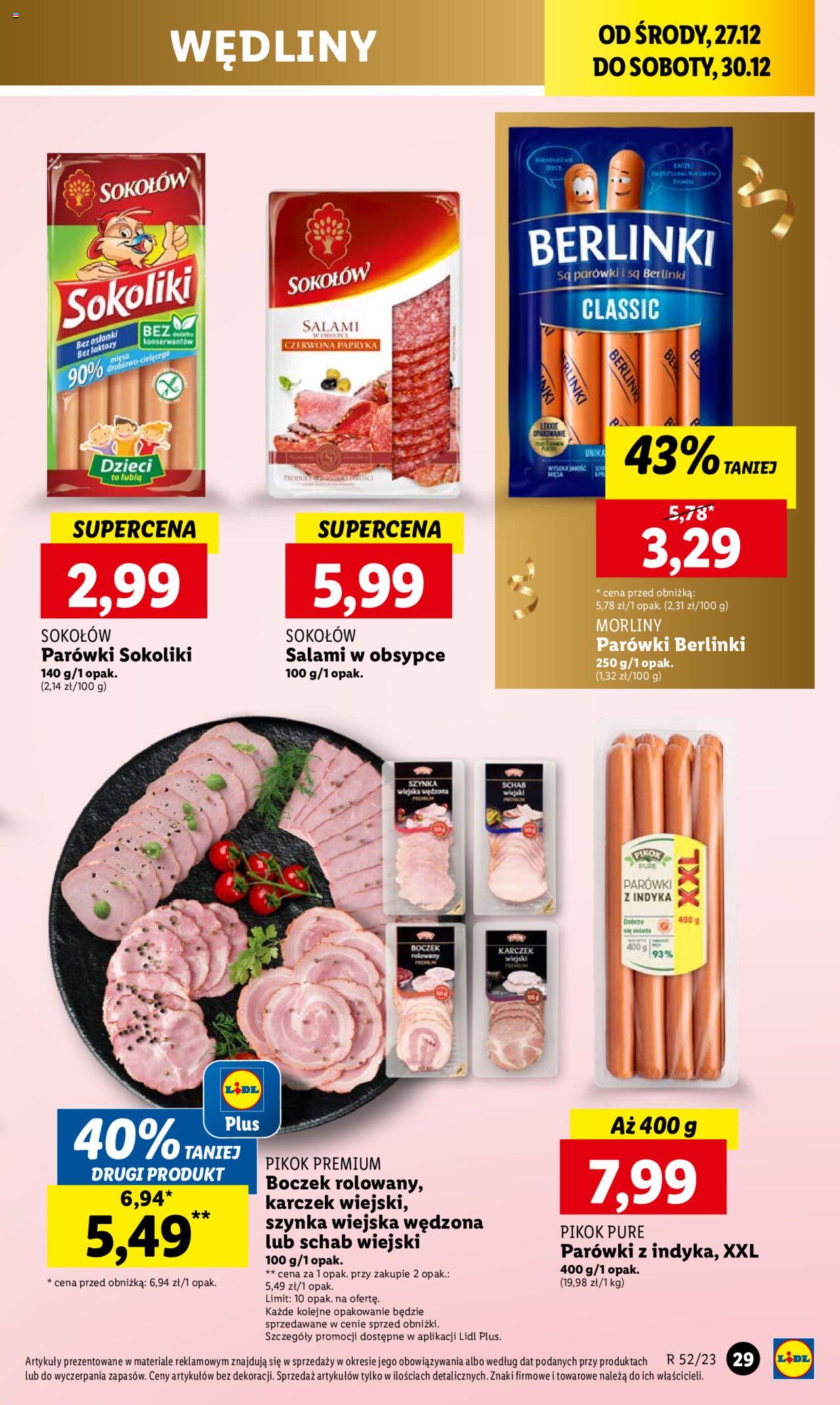 LIDL gazetka ważna od 27.12.2023 do 30.12.2023 strona 29