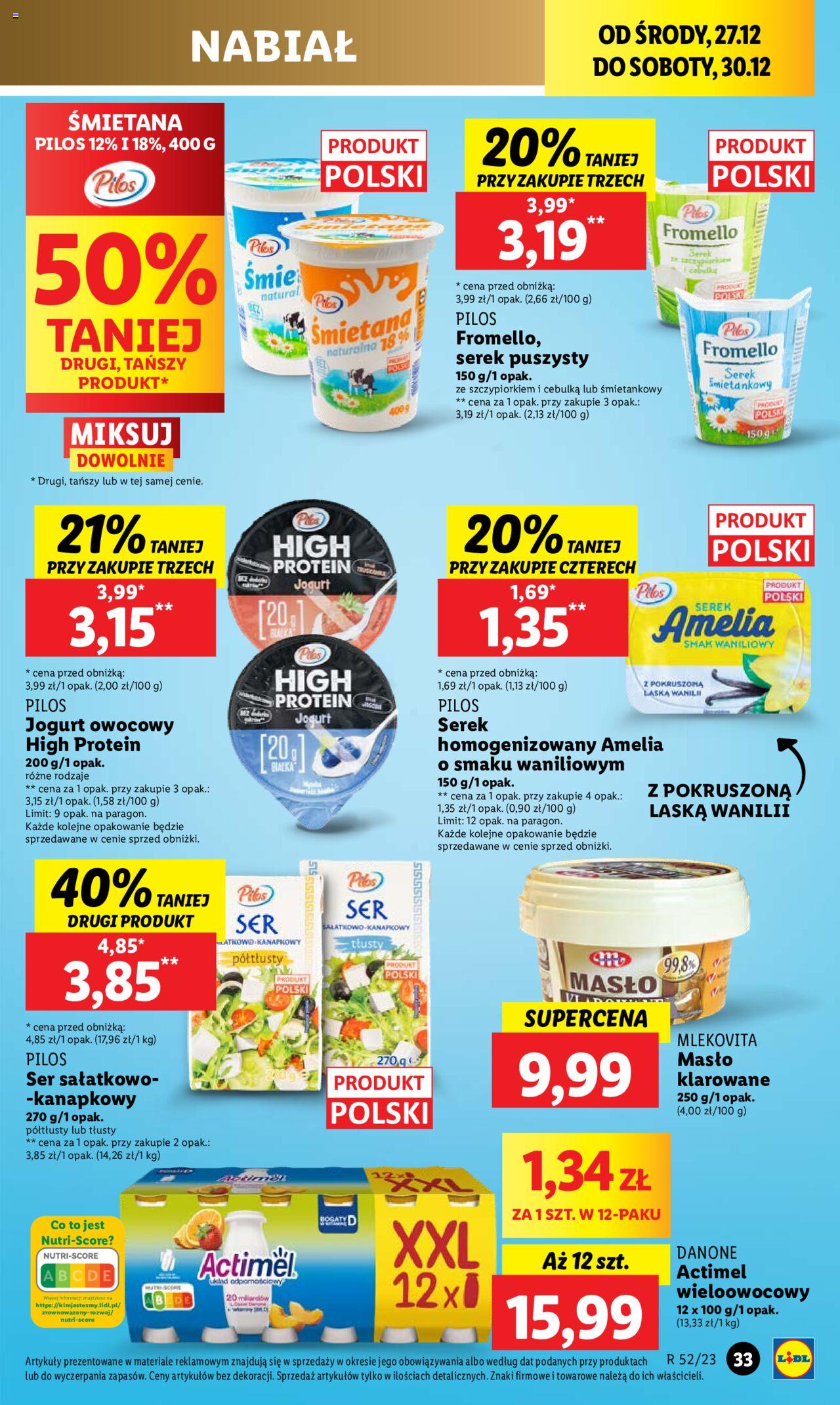LIDL gazetka ważna od 27.12.2023 do 30.12.2023 strona 33
