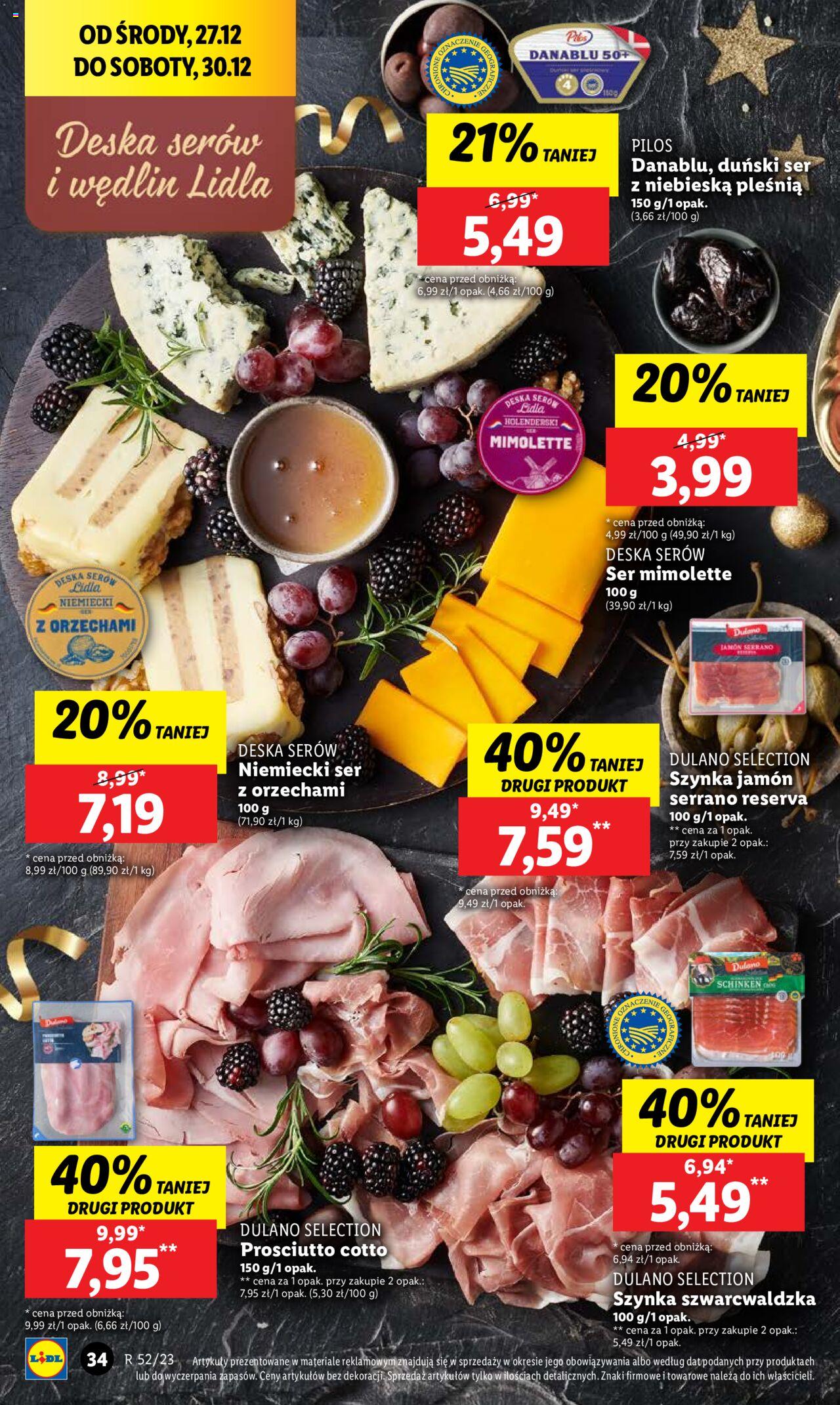 LIDL gazetka ważna od 27.12.2023 do 30.12.2023 strona 34