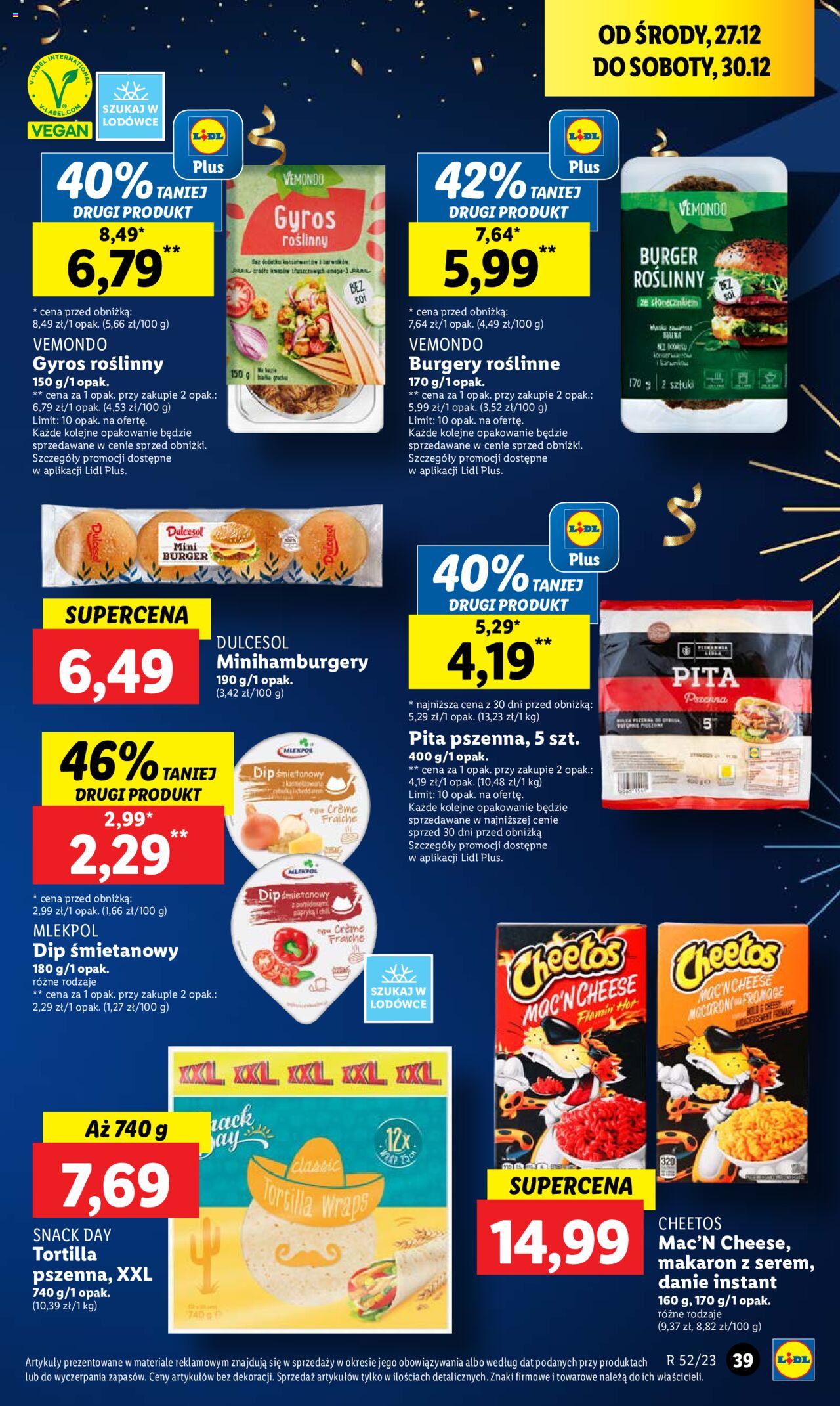 LIDL gazetka ważna od 27.12.2023 do 30.12.2023 strona 39
