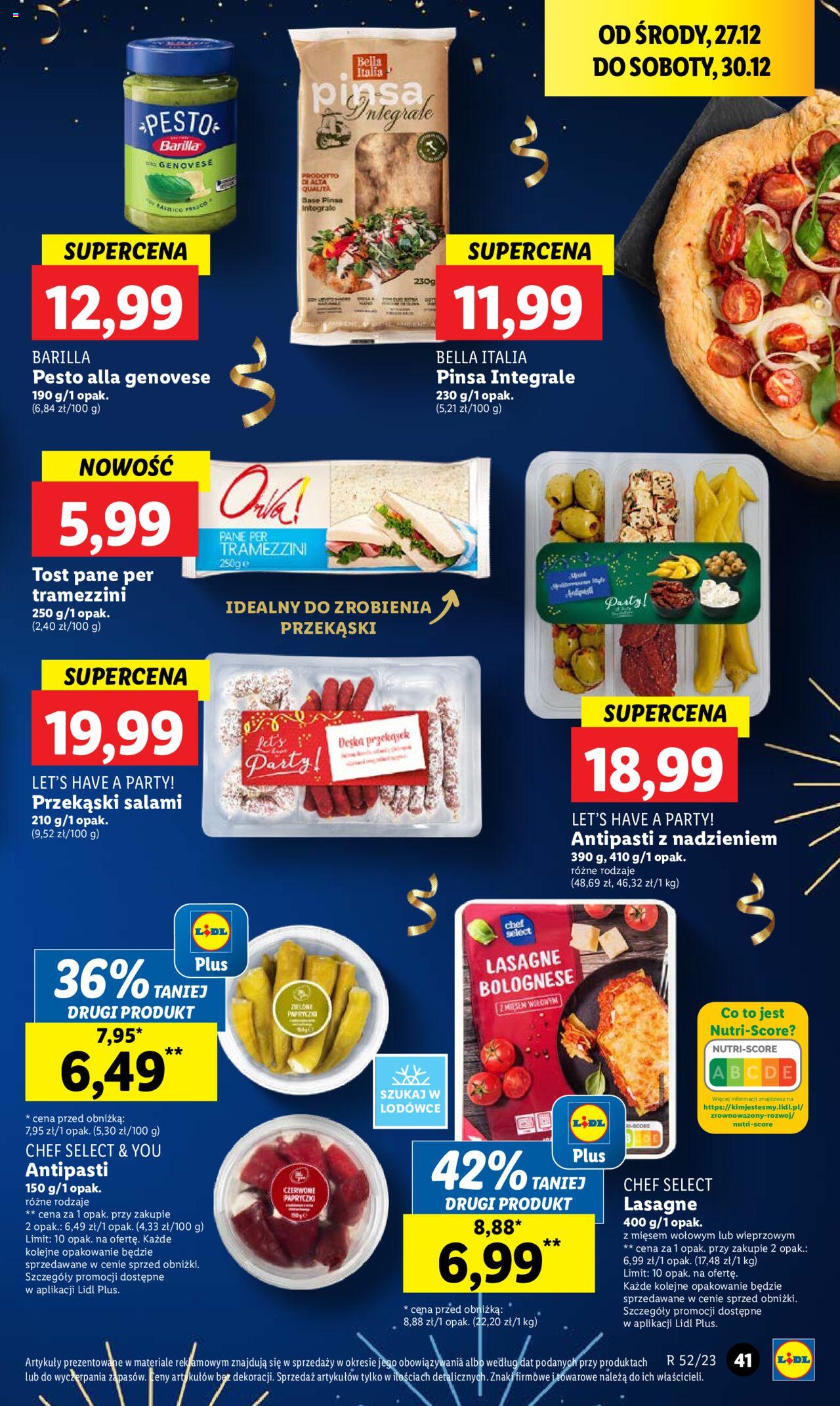 LIDL gazetka ważna od 27.12.2023 do 30.12.2023 strona 41