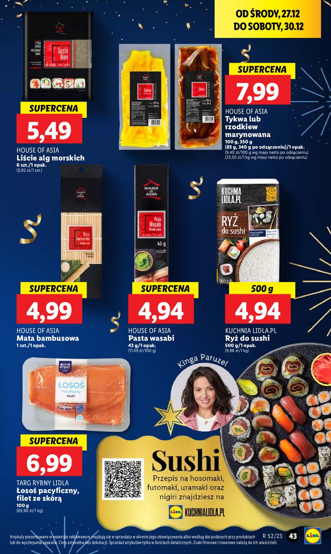 LIDL gazetka ważna od 27.12.2023 do 30.12.2023 strona 43