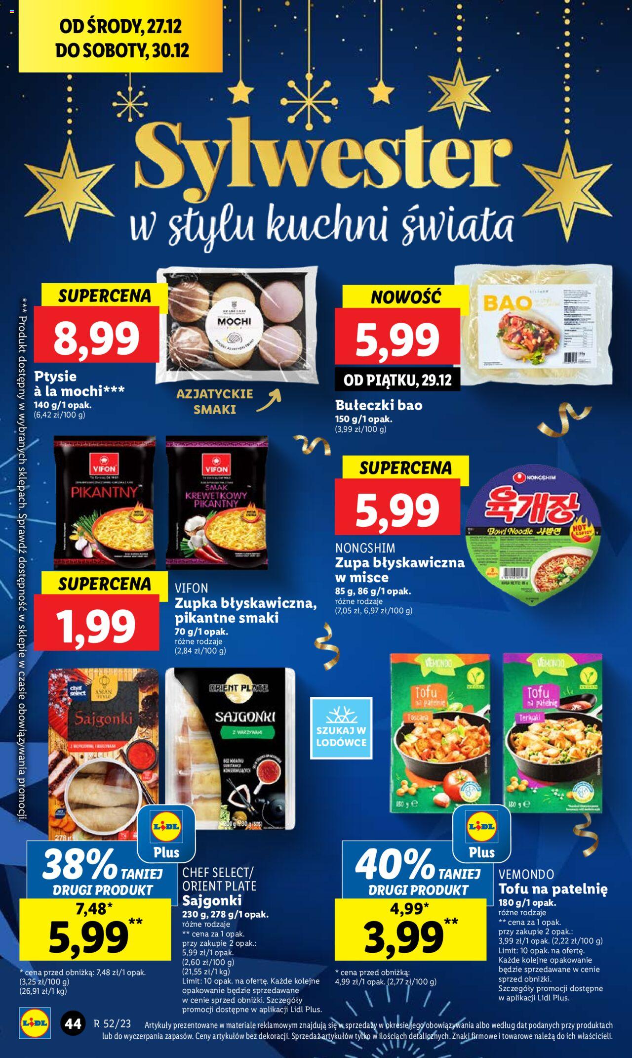 LIDL gazetka ważna od 27.12.2023 do 30.12.2023 strona 44