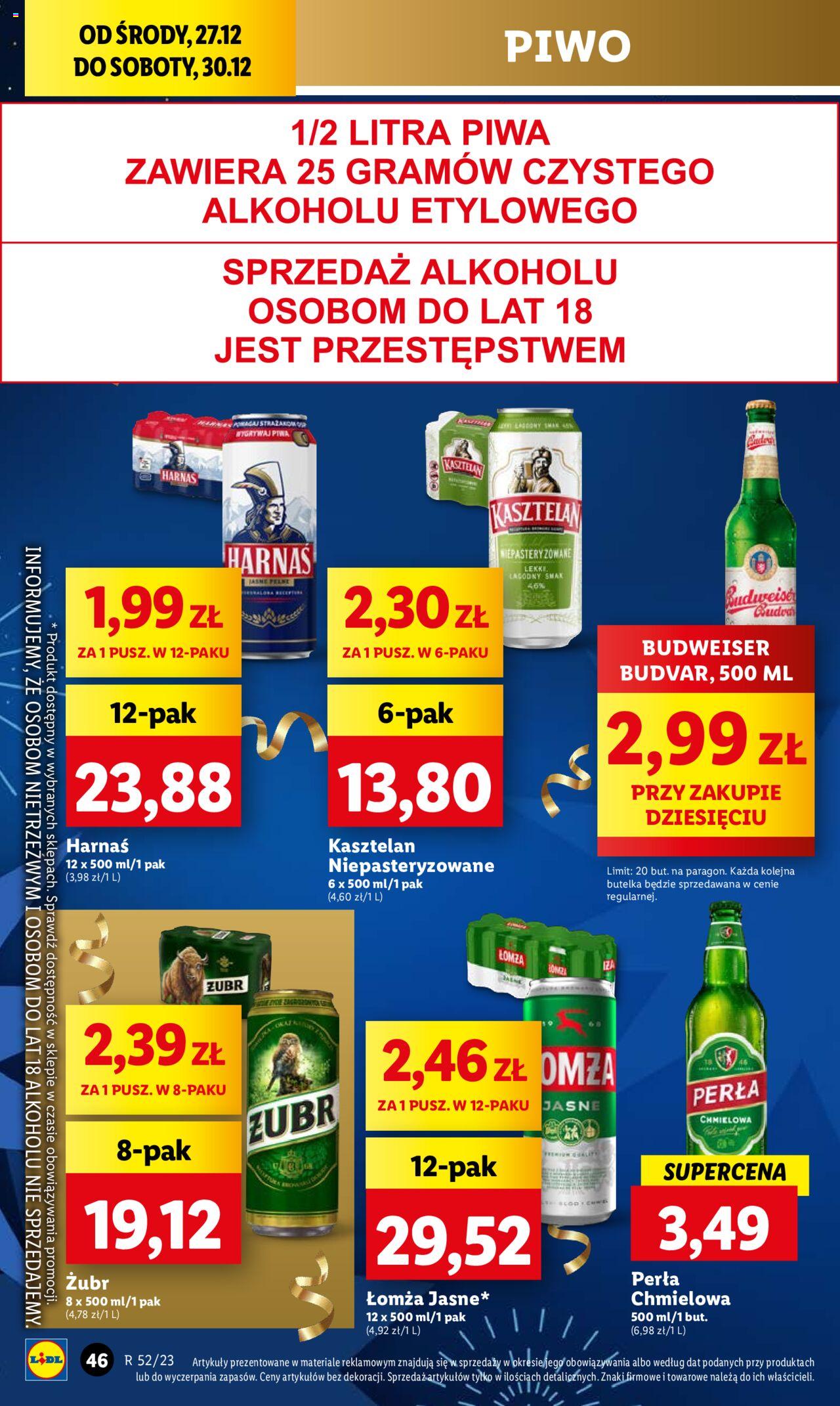 LIDL gazetka ważna od 27.12.2023 do 30.12.2023 strona 46