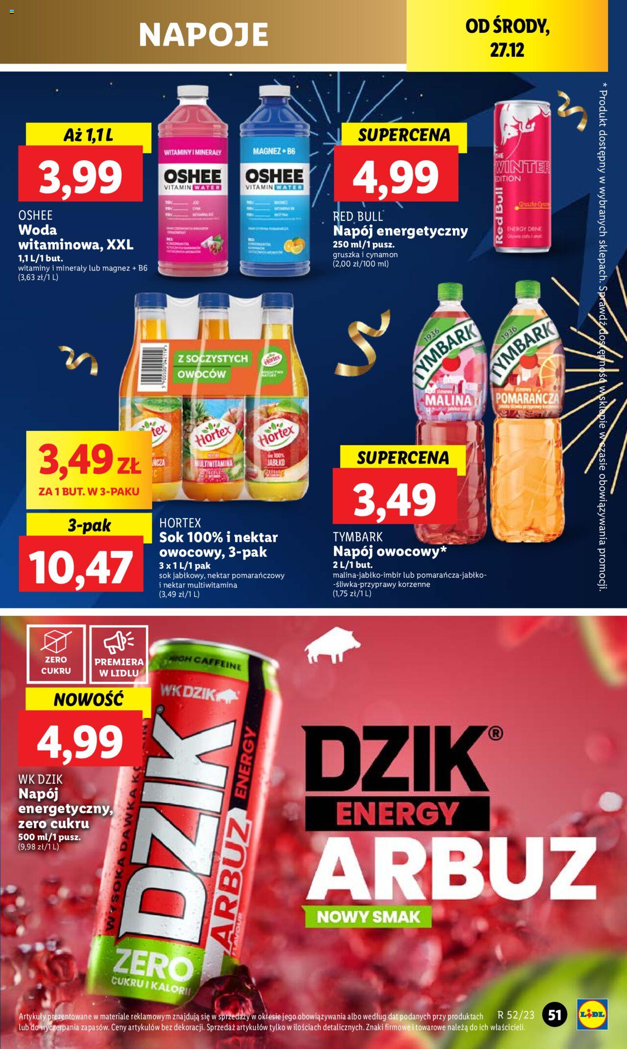 LIDL gazetka ważna od 27.12.2023 do 30.12.2023 strona 51