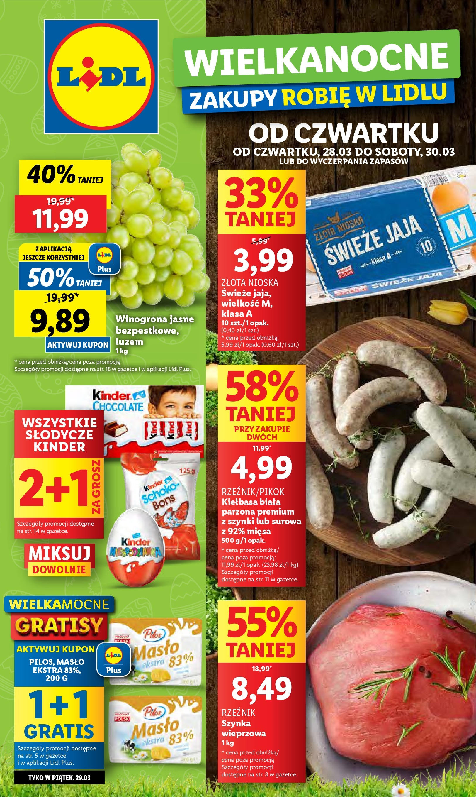 LIDL gazetka ważna od 28.03.2024 do 30.03.2024 strona 1