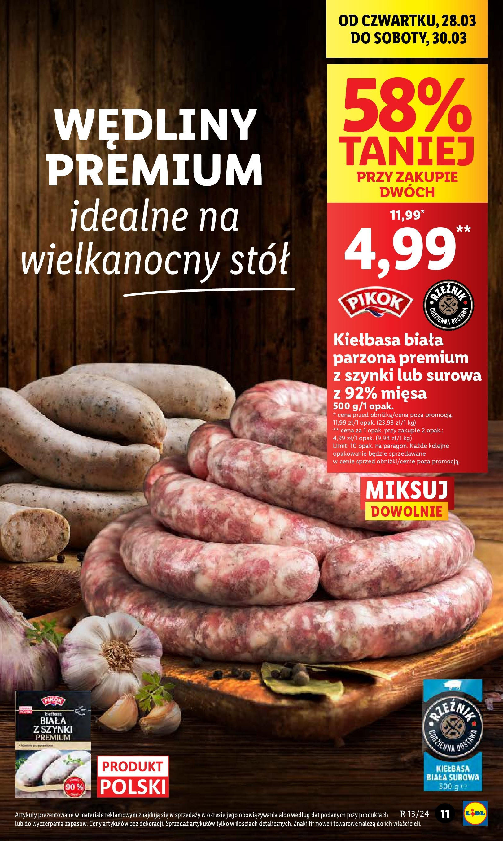 LIDL gazetka ważna od 28.03.2024 do 30.03.2024 strona 13