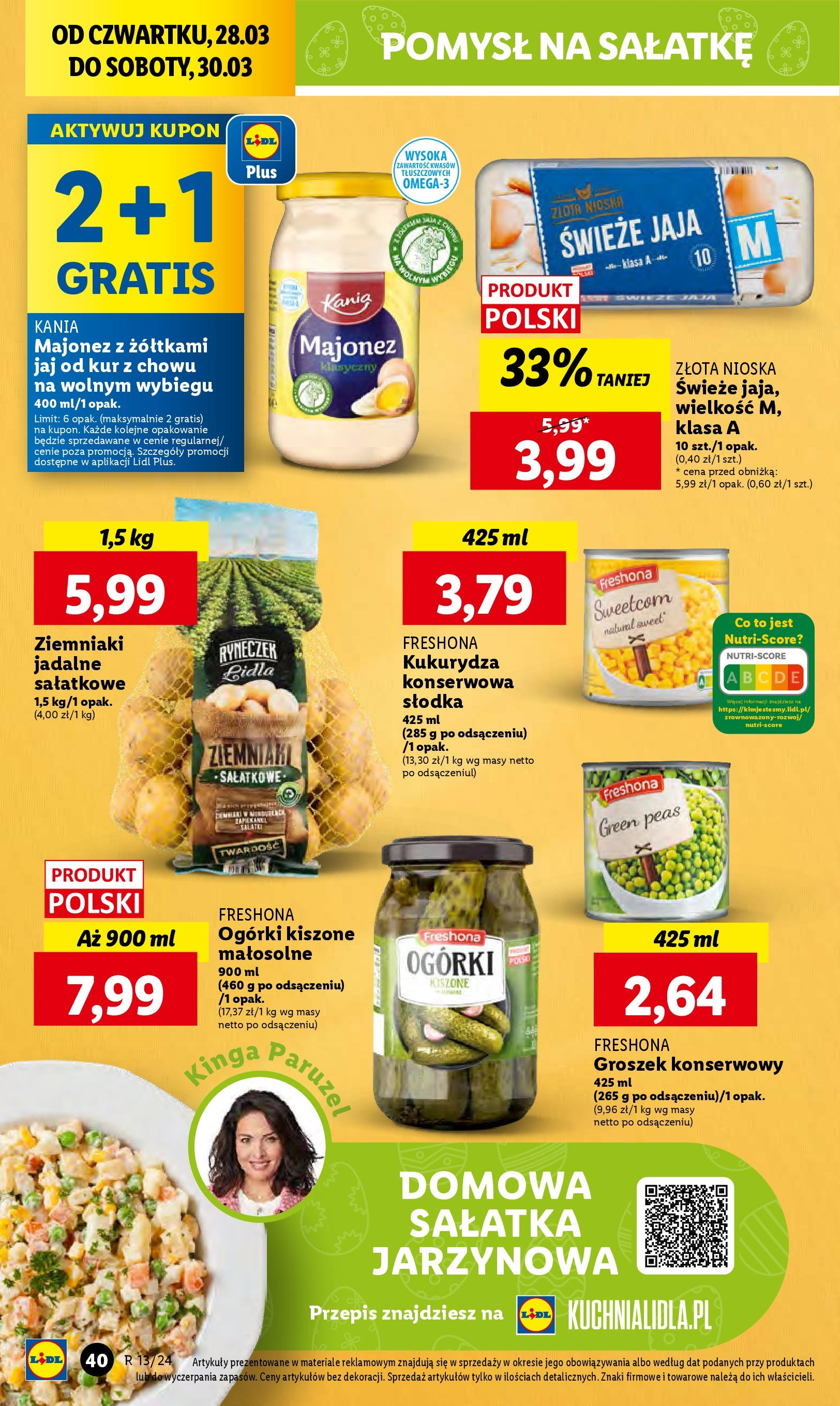 LIDL gazetka ważna od 28.03.2024 do 30.03.2024 strona 44
