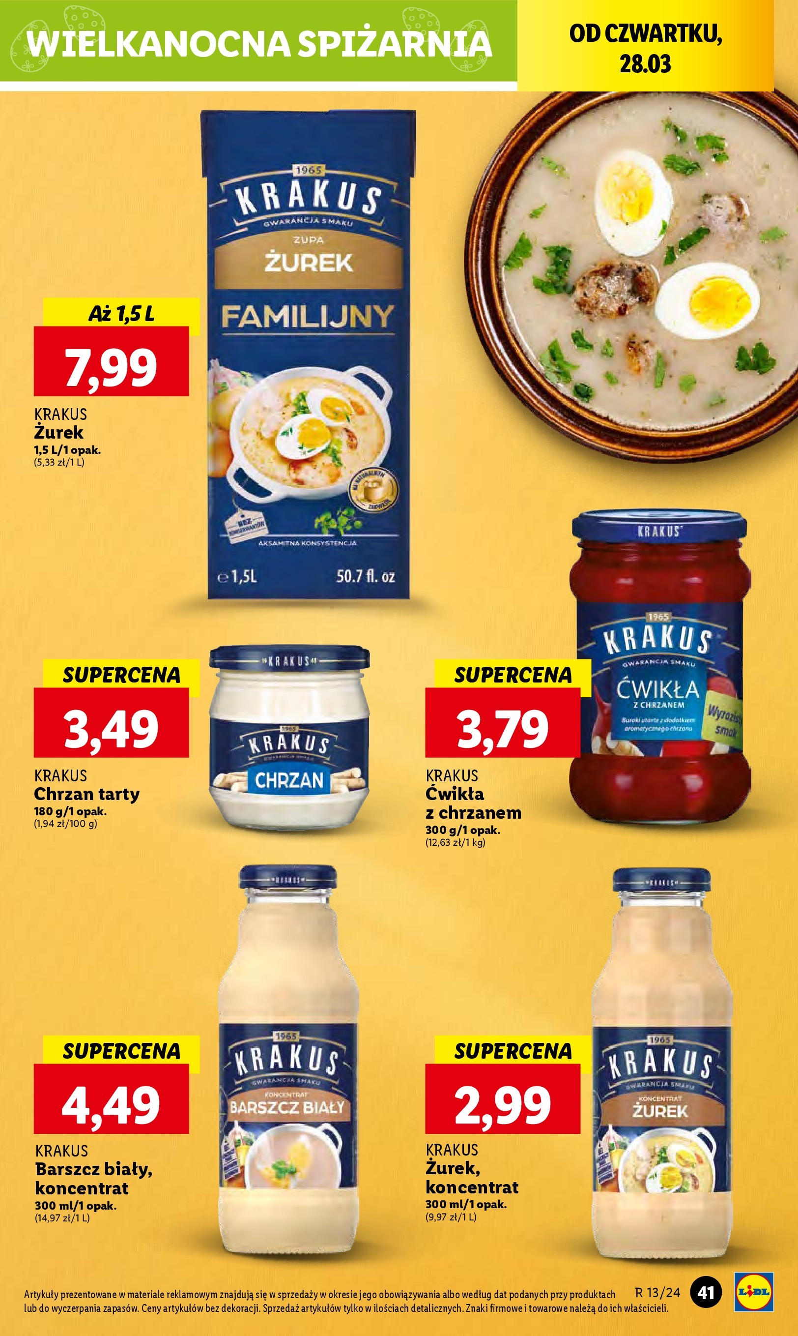 LIDL gazetka ważna od 28.03.2024 do 30.03.2024 strona 45