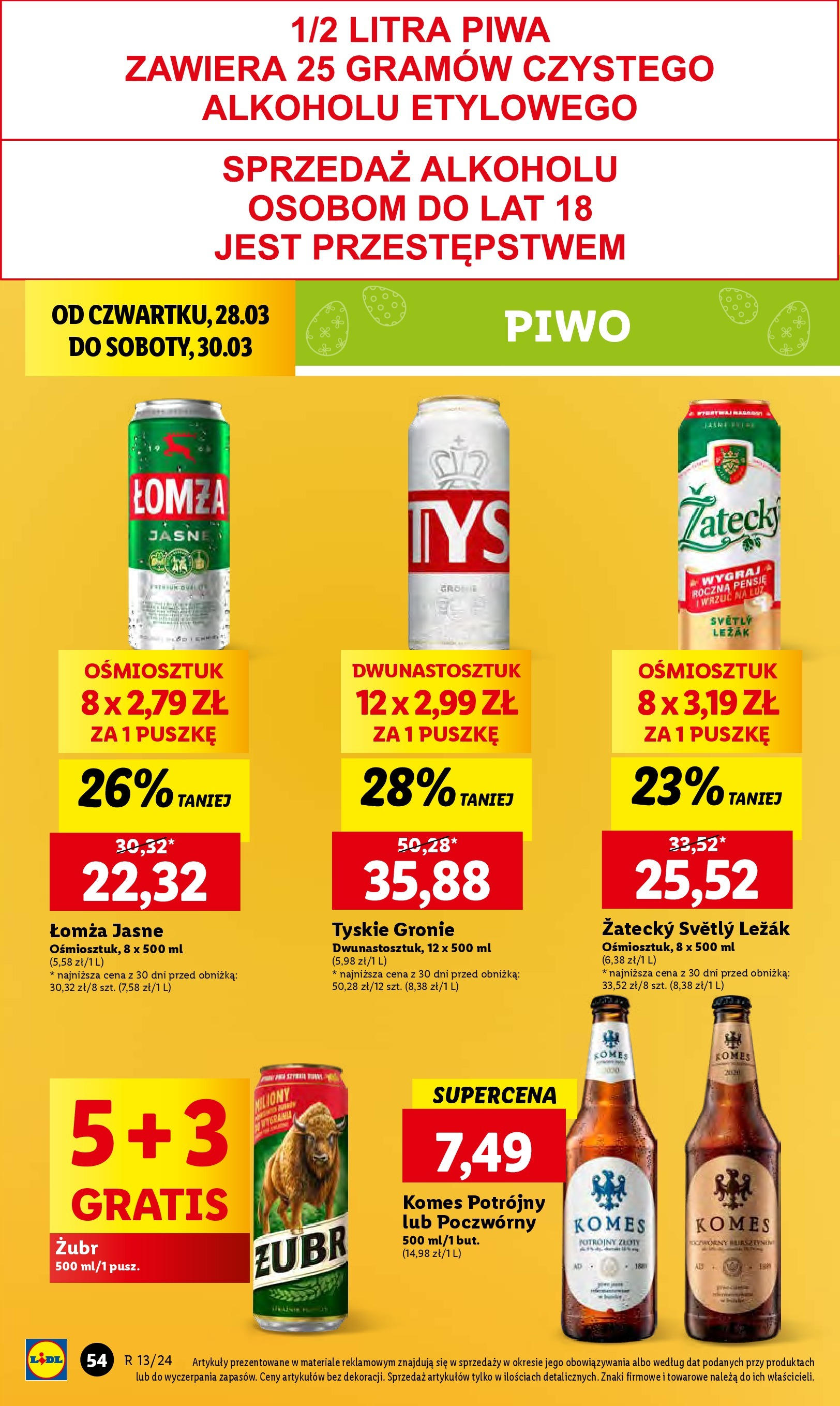 LIDL gazetka ważna od 28.03.2024 do 30.03.2024 strona 57