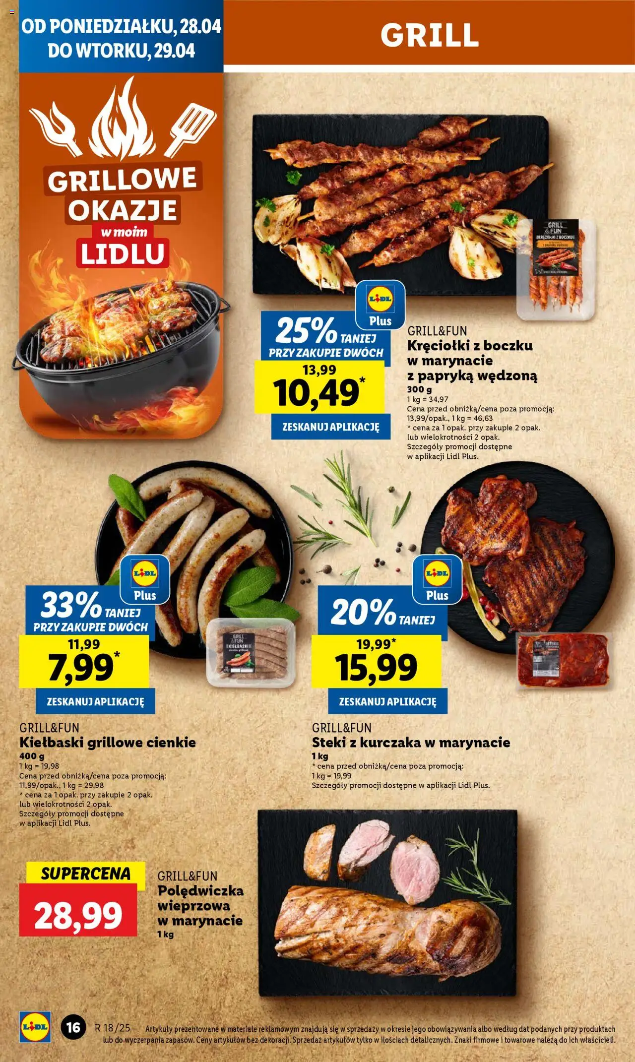 LIDL gazetka ważna od 28.04.2025 do 29.04.2025 strona 16