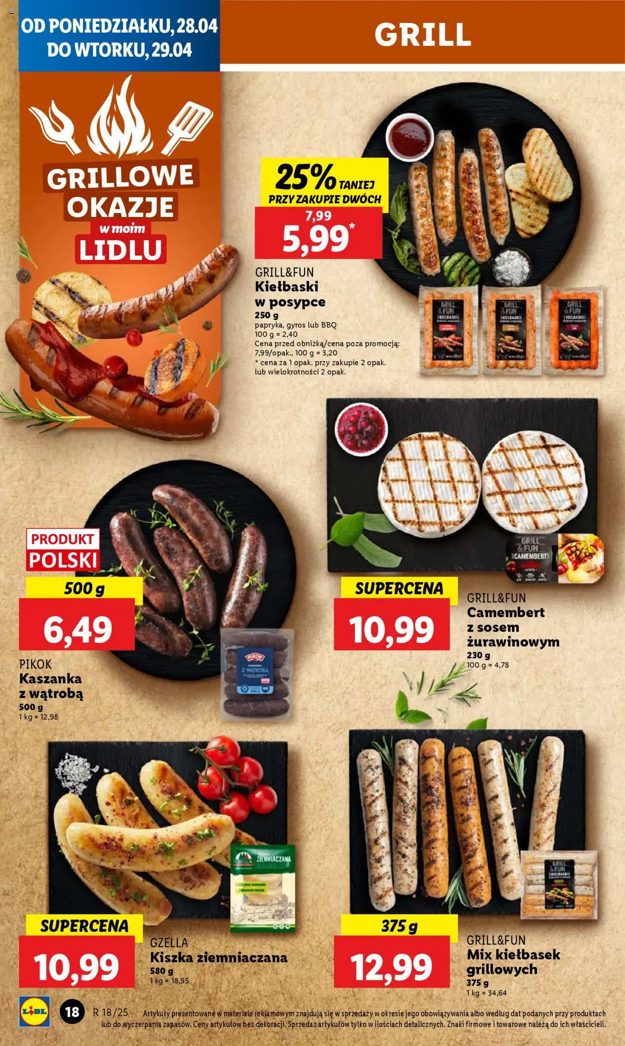 LIDL gazetka ważna od 28.04.2025 do 29.04.2025 strona 18