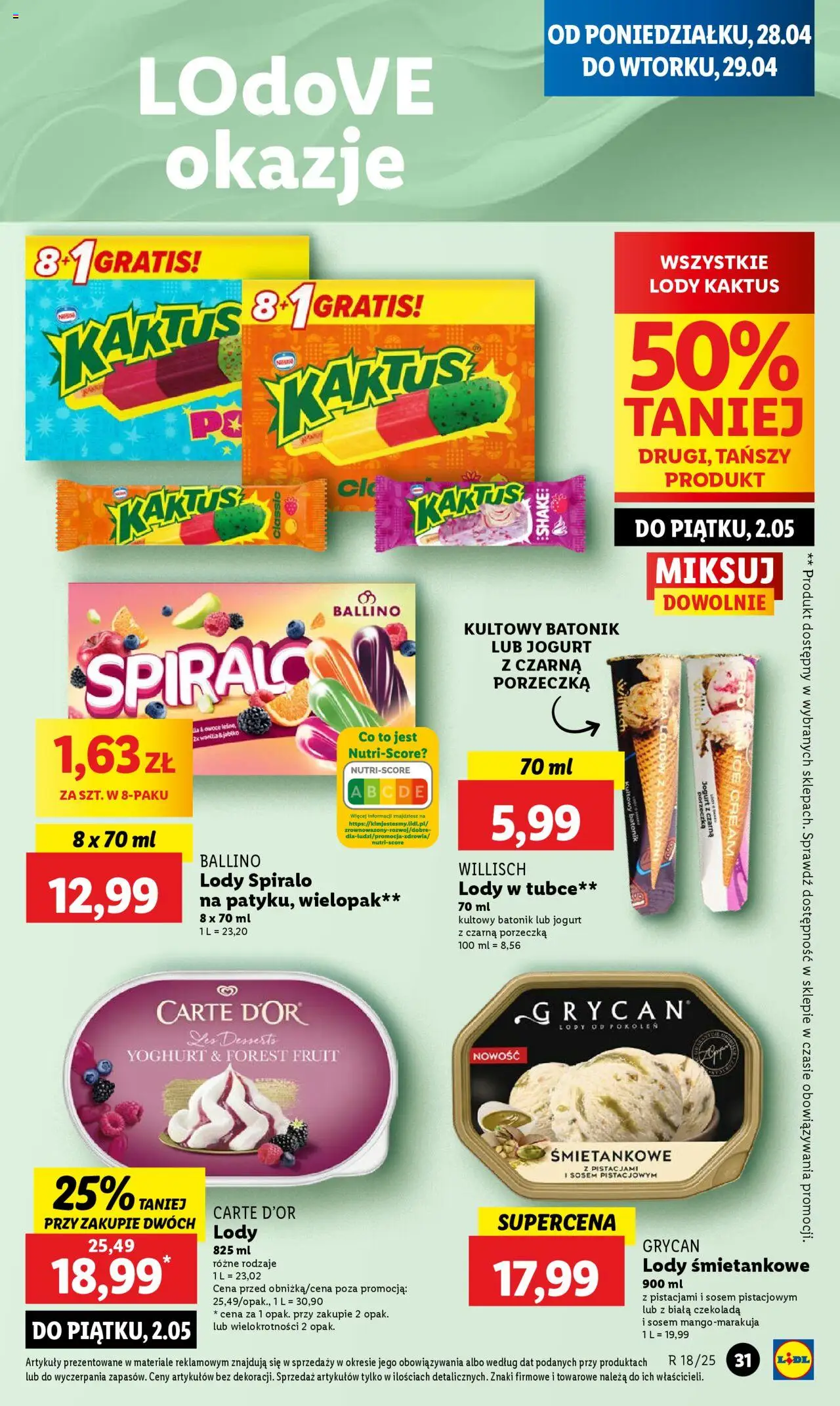 LIDL gazetka ważna od 28.04.2025 do 29.04.2025 strona 31