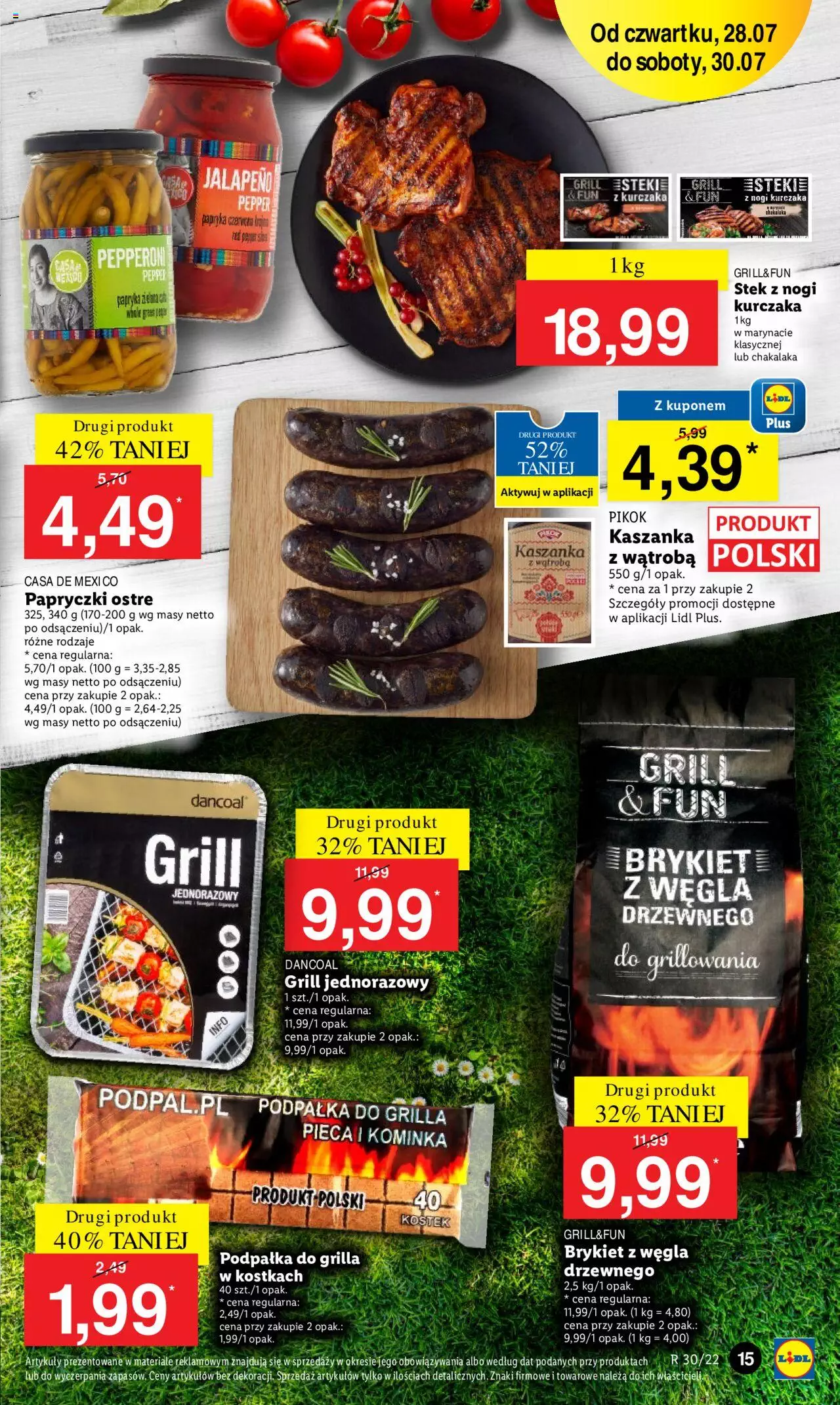 Lidl gazetka ważna od 28.07.2022 do 30.07.2022 strona 15
