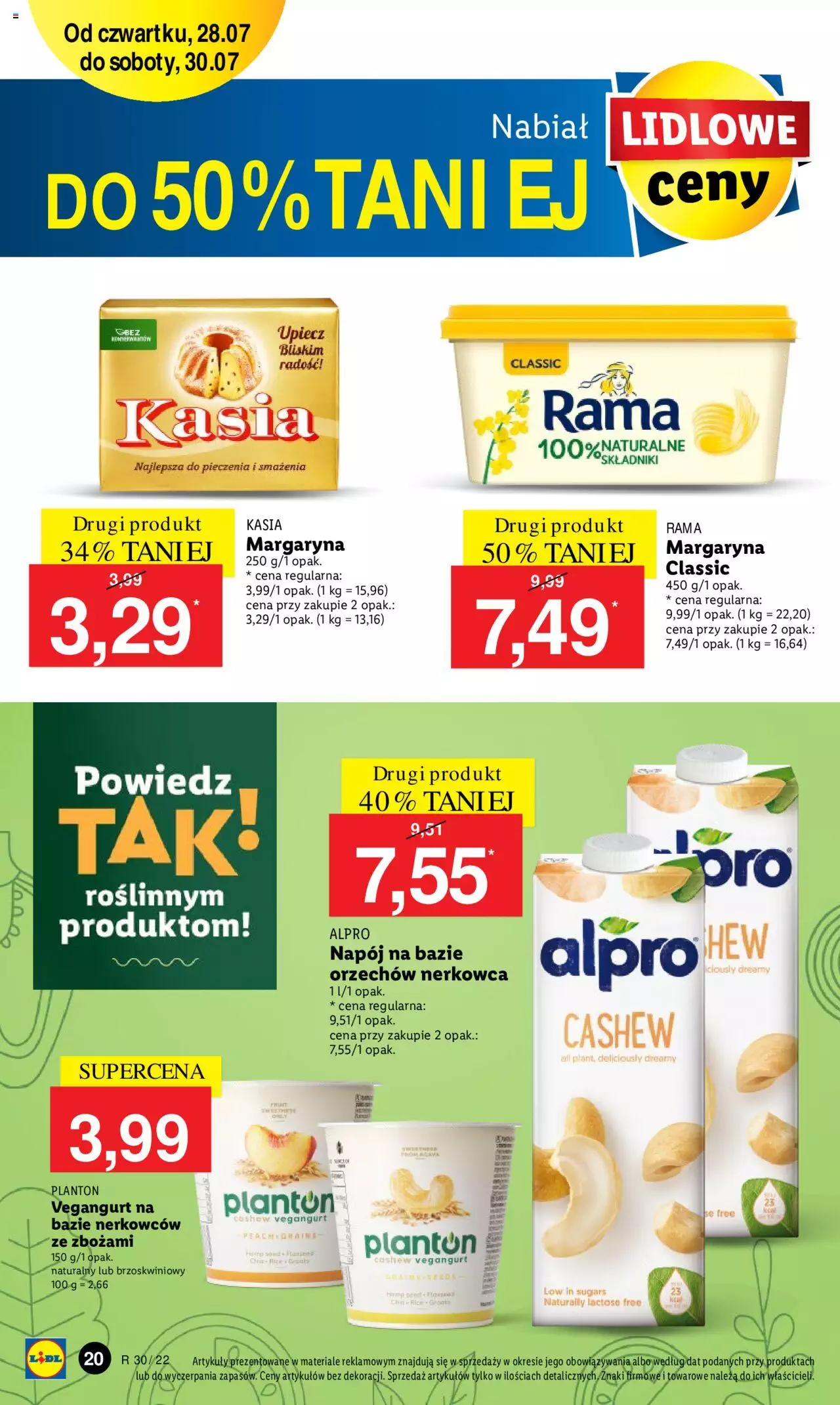 Lidl gazetka ważna od 28.07.2022 do 30.07.2022 strona 20