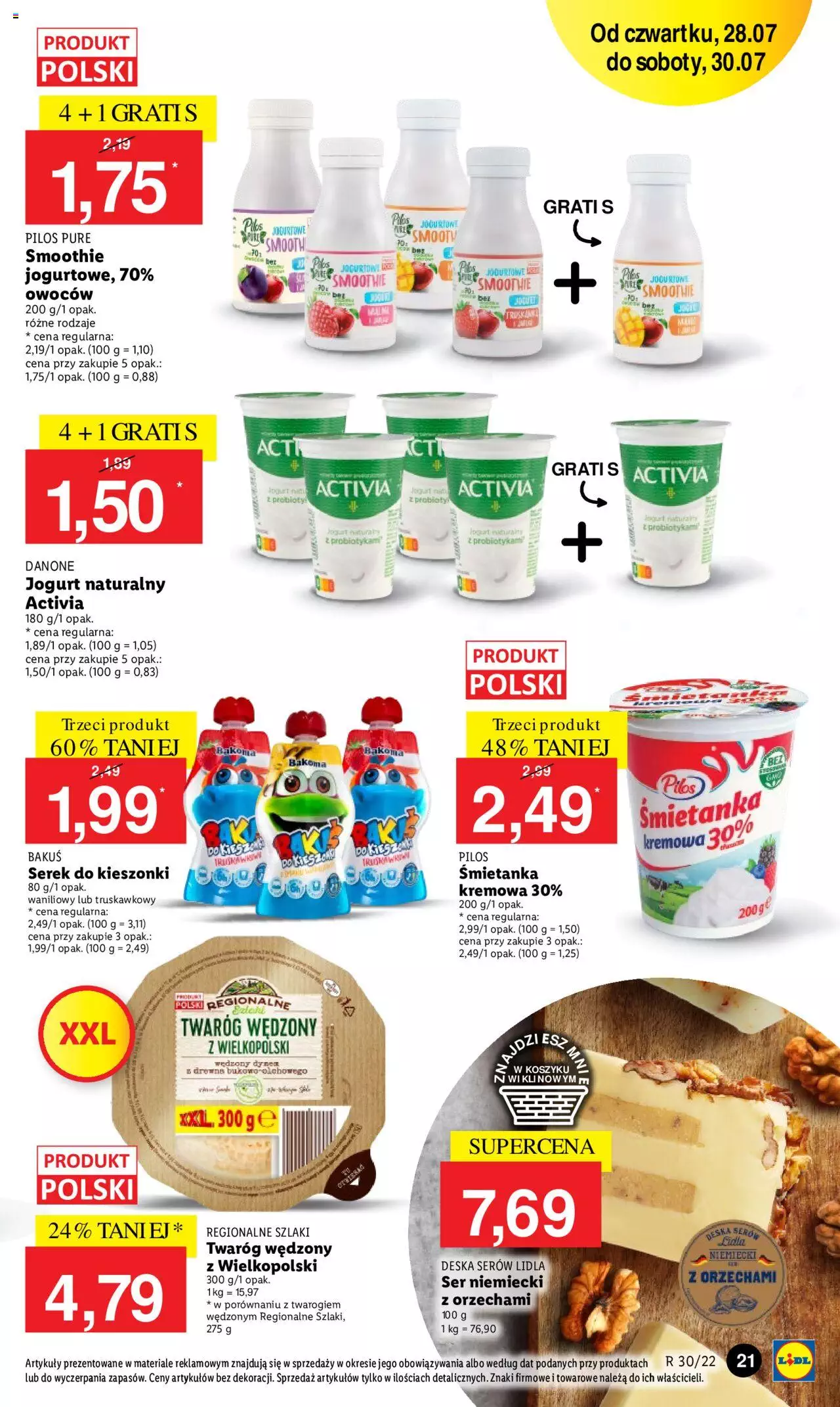 Lidl gazetka ważna od 28.07.2022 do 30.07.2022 strona 21