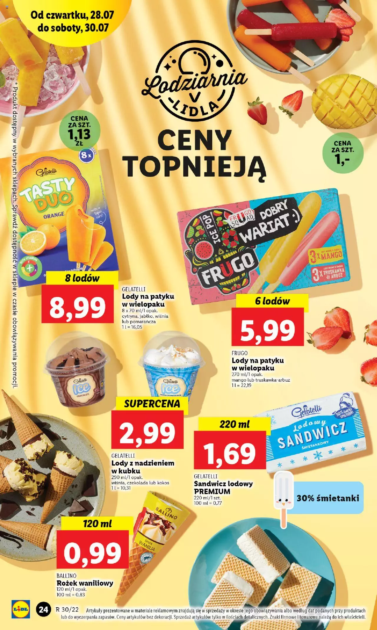 Lidl gazetka ważna od 28.07.2022 do 30.07.2022 strona 24
