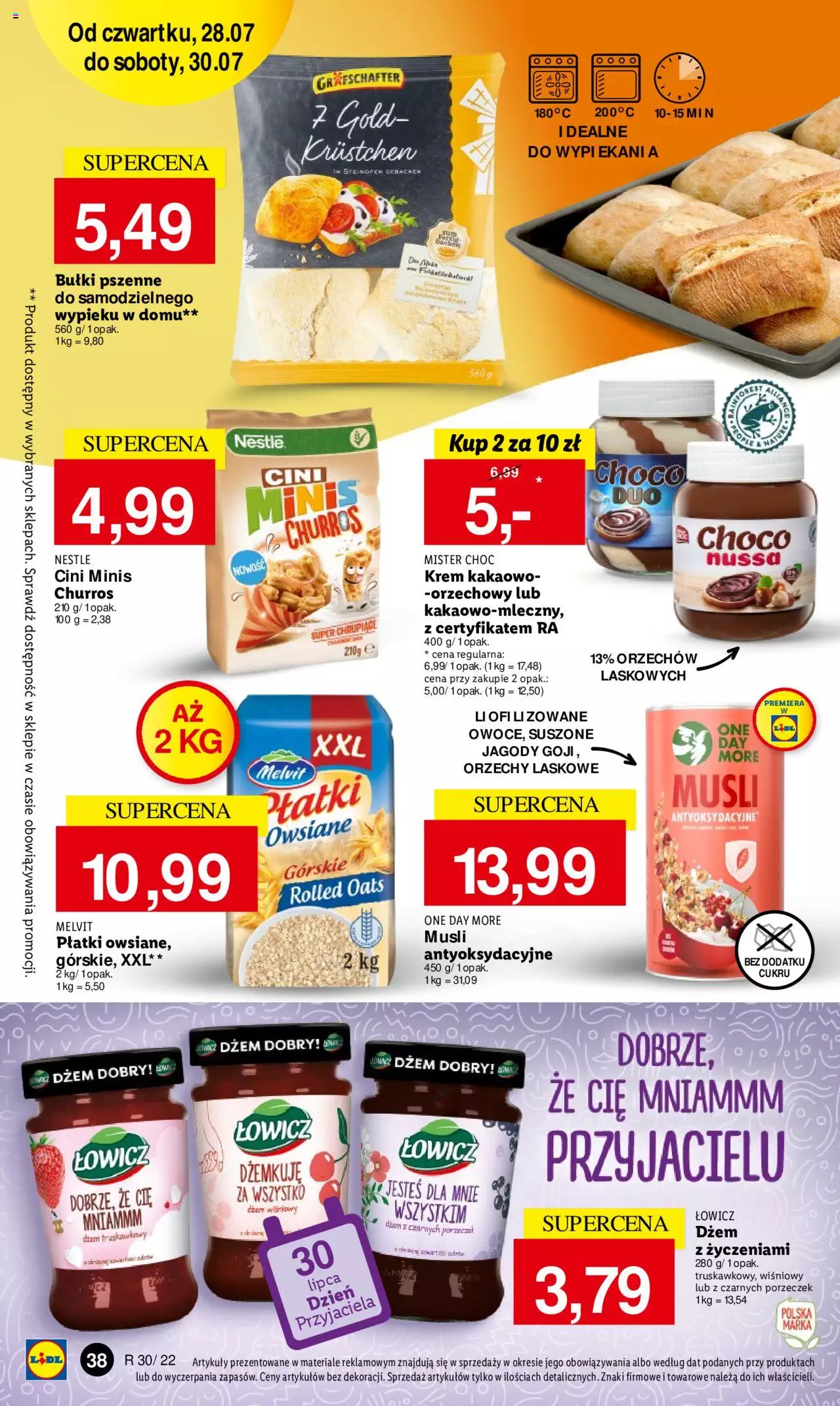 Lidl gazetka ważna od 28.07.2022 do 30.07.2022 strona 38
