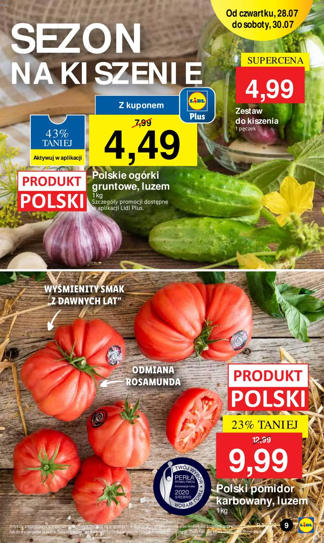 Lidl gazetka ważna od 28.07.2022 do 30.07.2022 strona 9