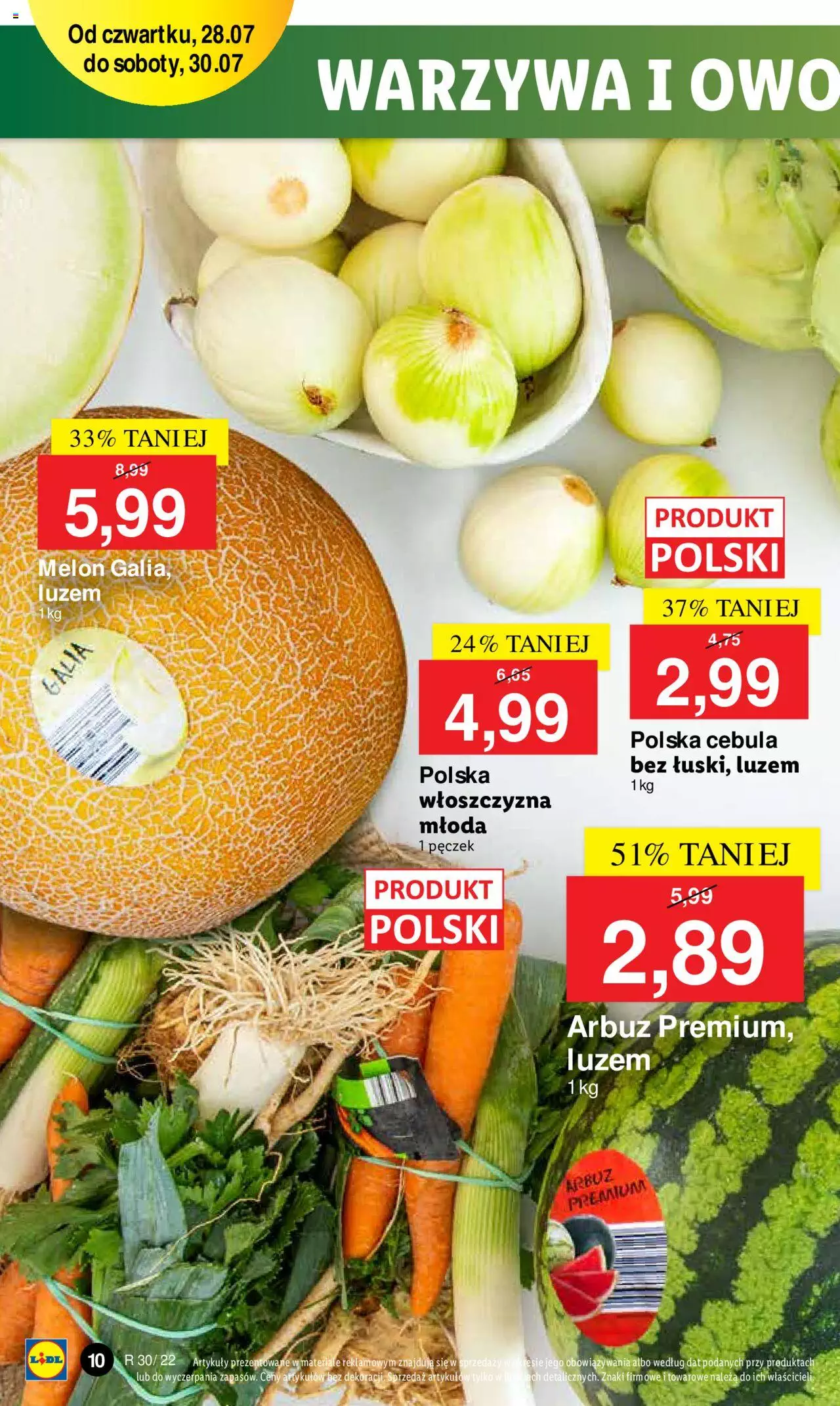 Lidl gazetka ważna od 28.07.2022 do 30.07.2022 strona 10