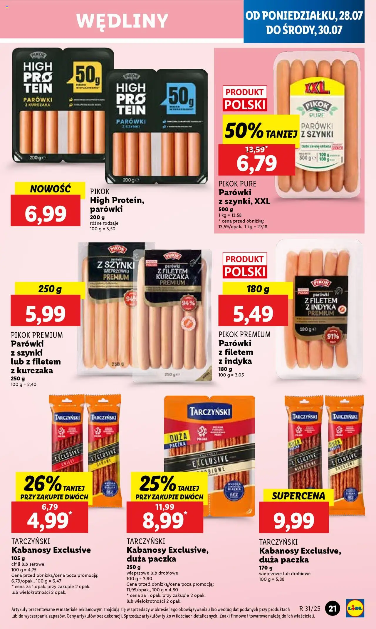LIDL gazetka ważna od  28.07.2025 do 30.07.2025 strona 25