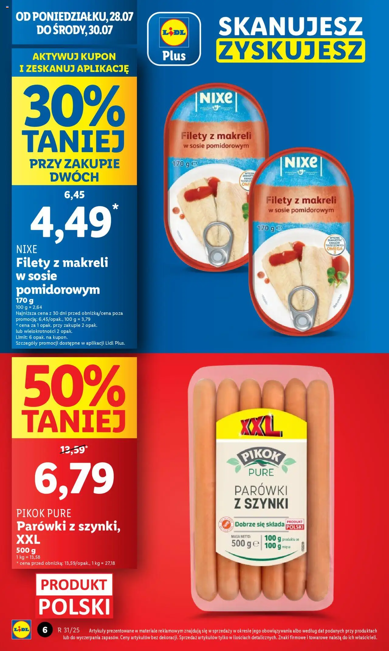 LIDL gazetka ważna od  28.07.2025 do 30.07.2025 strona 6
