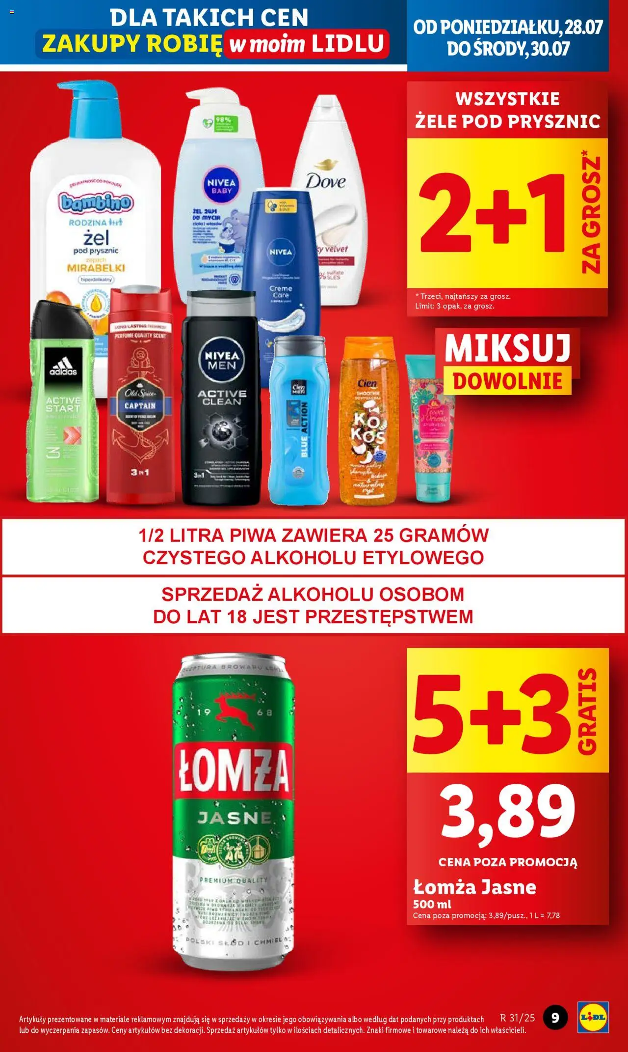 LIDL gazetka ważna od  28.07.2025 do 30.07.2025 strona 9