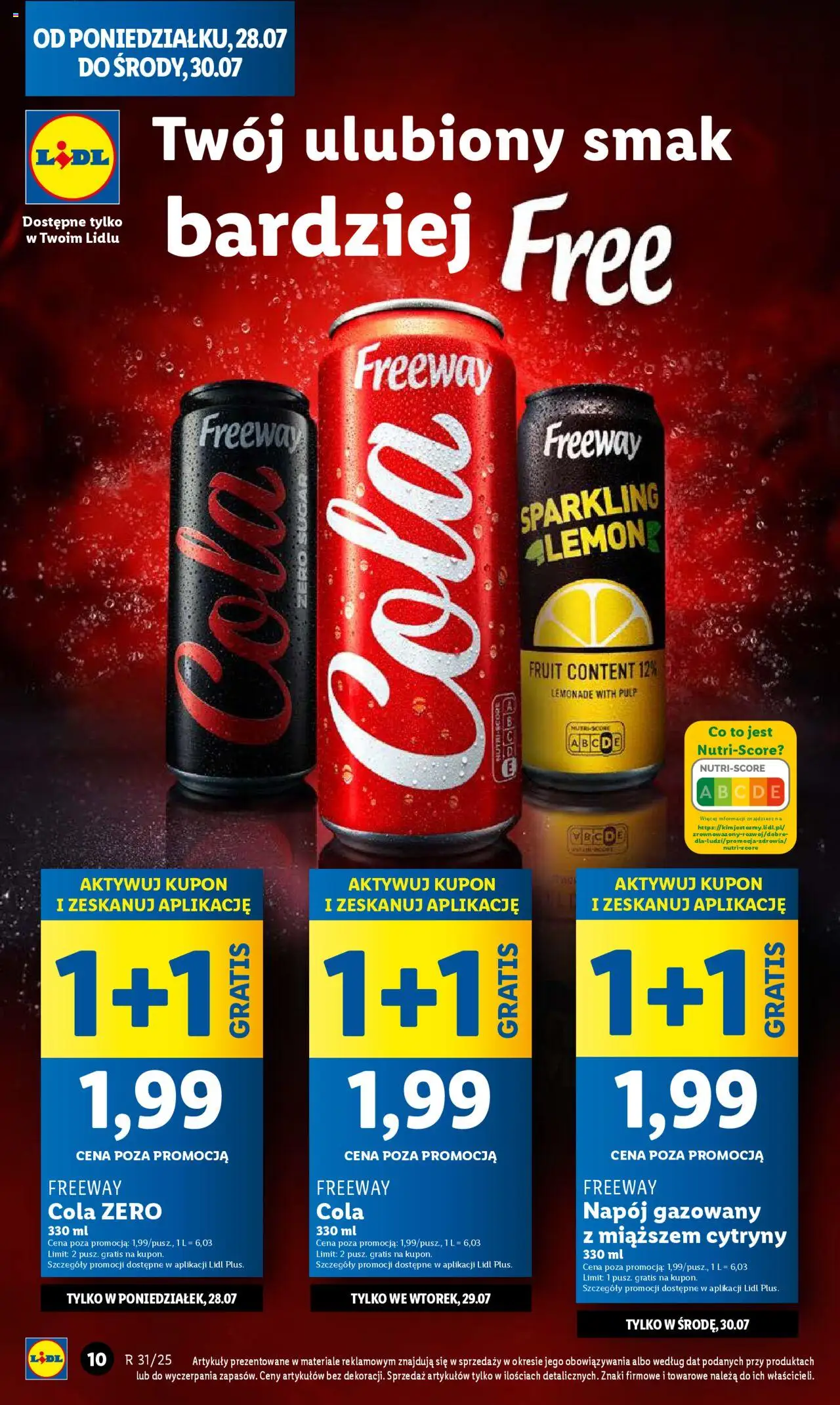 LIDL gazetka ważna od  28.07.2025 do 30.07.2025 strona 10