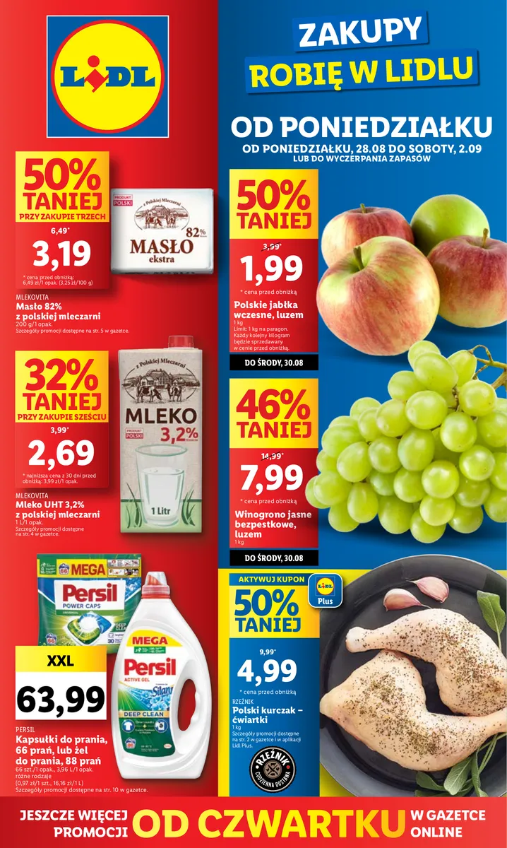 Lidl gazetka ważna od 28.08.2023 do 02.09.2023 strona 1