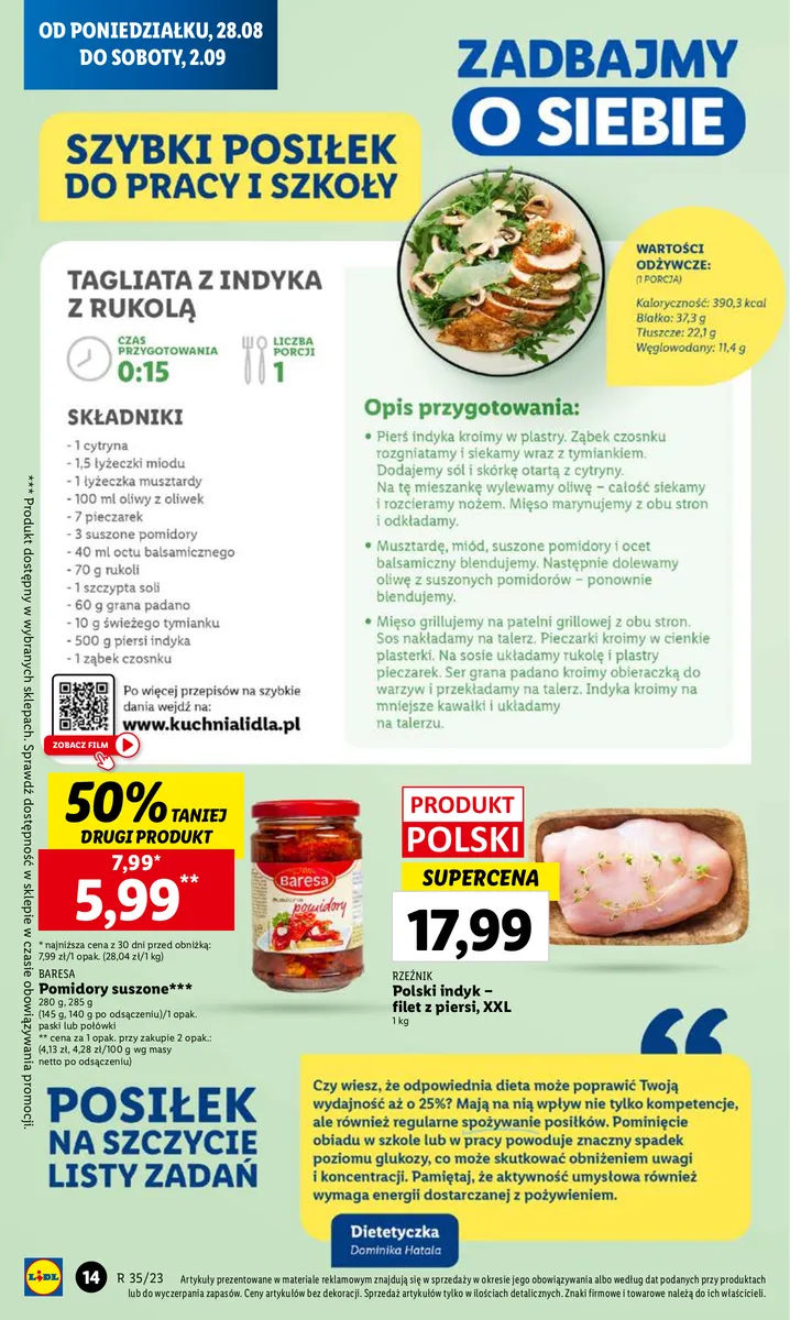 Lidl gazetka ważna od 28.08.2023 do 02.09.2023 strona 12