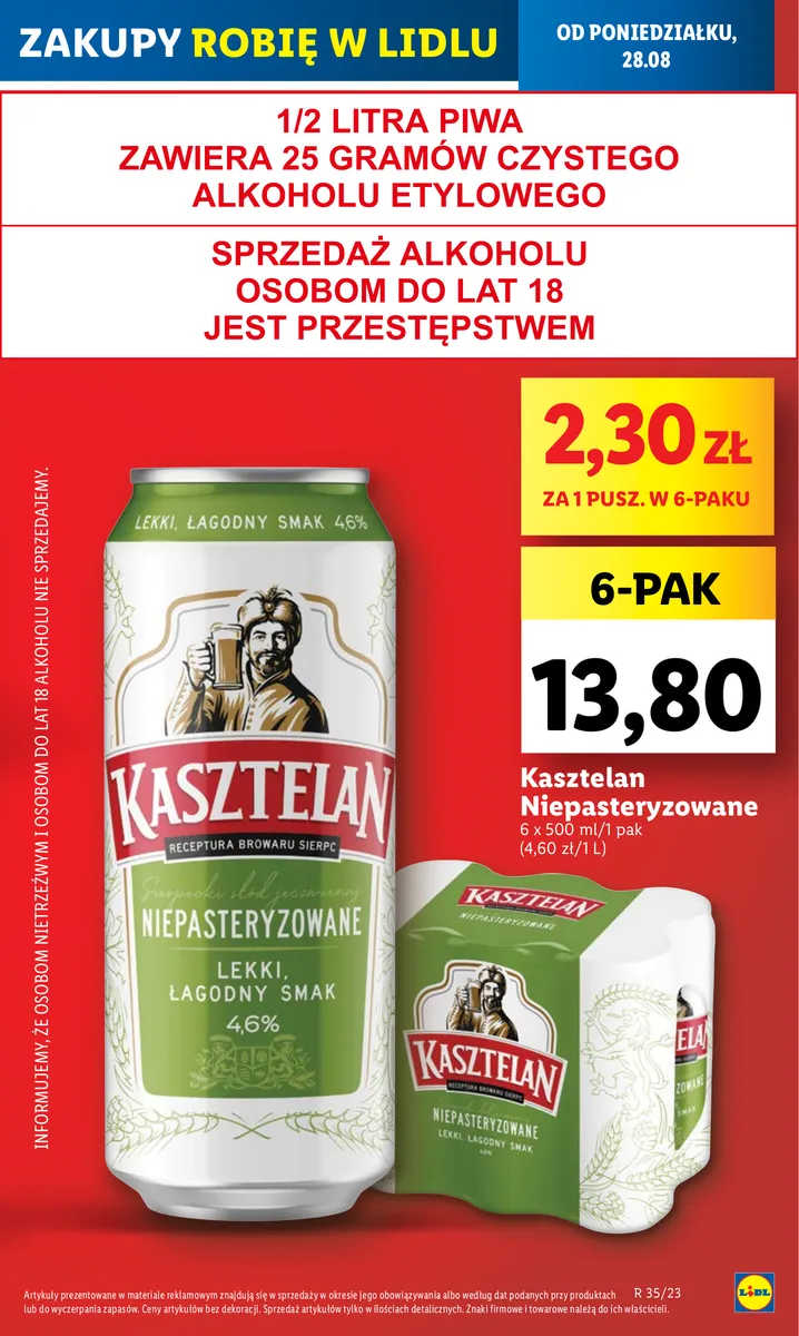 Lidl gazetka ważna od 28.08.2023 do 02.09.2023 strona 25