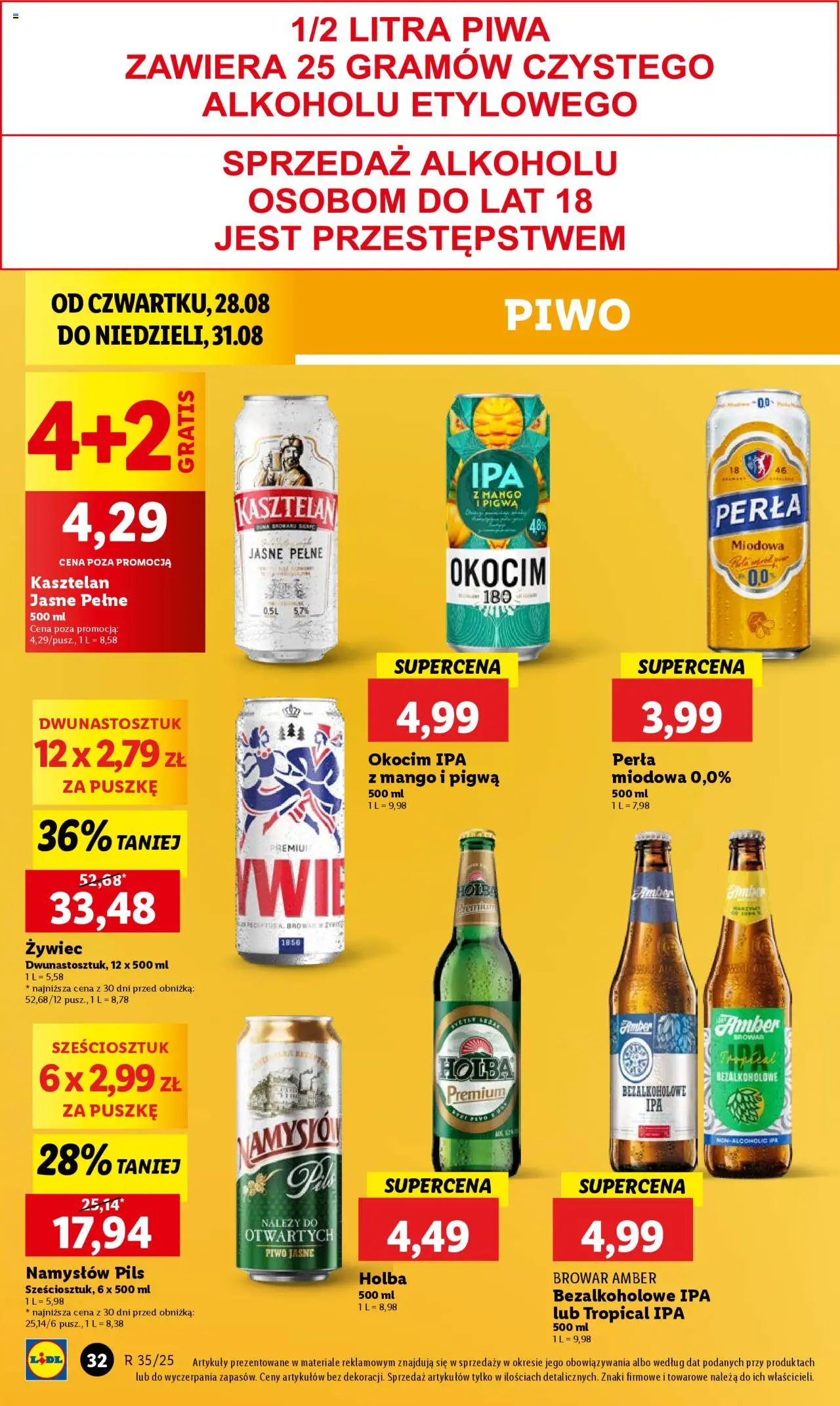LIDL gazetka ważna od 28.08.2025 do 31.08.2025 strona 36