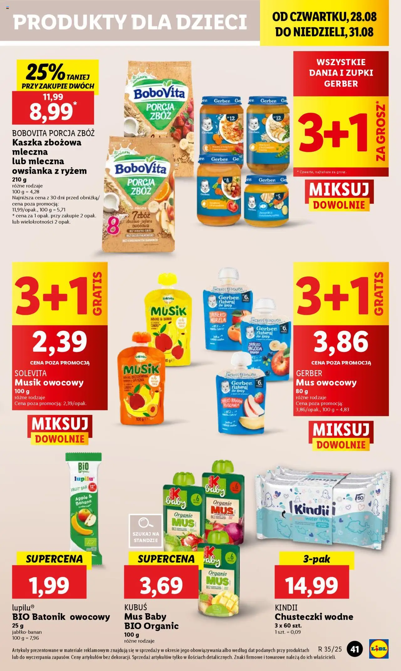 LIDL gazetka ważna od 28.08.2025 do 31.08.2025 strona 45