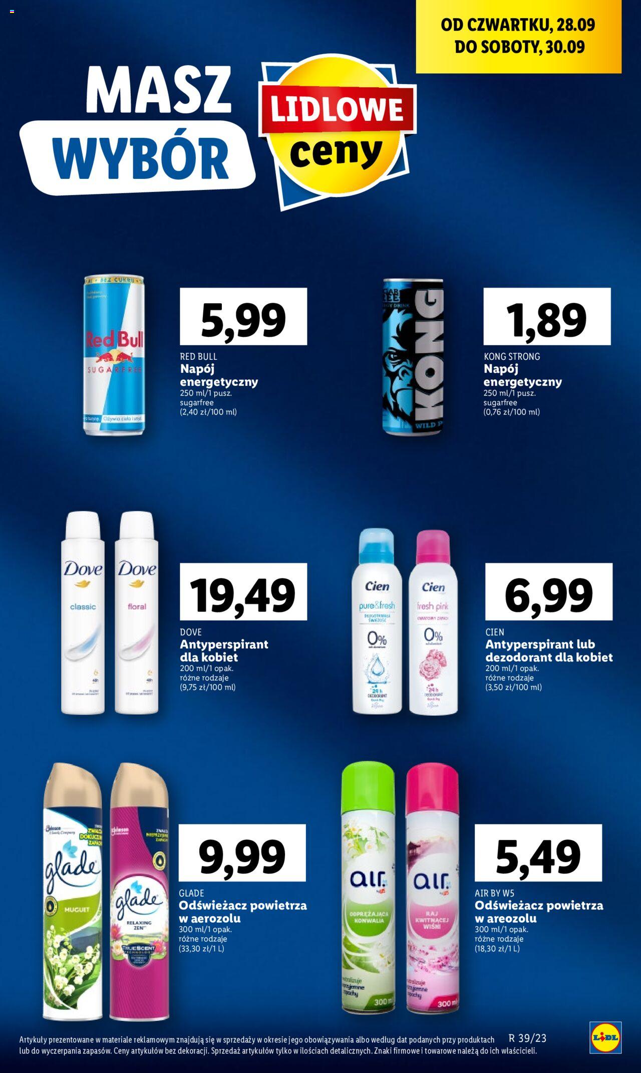 LIDL gazetka ważna od  28.09.2023 do  30.09.2023 strona 21