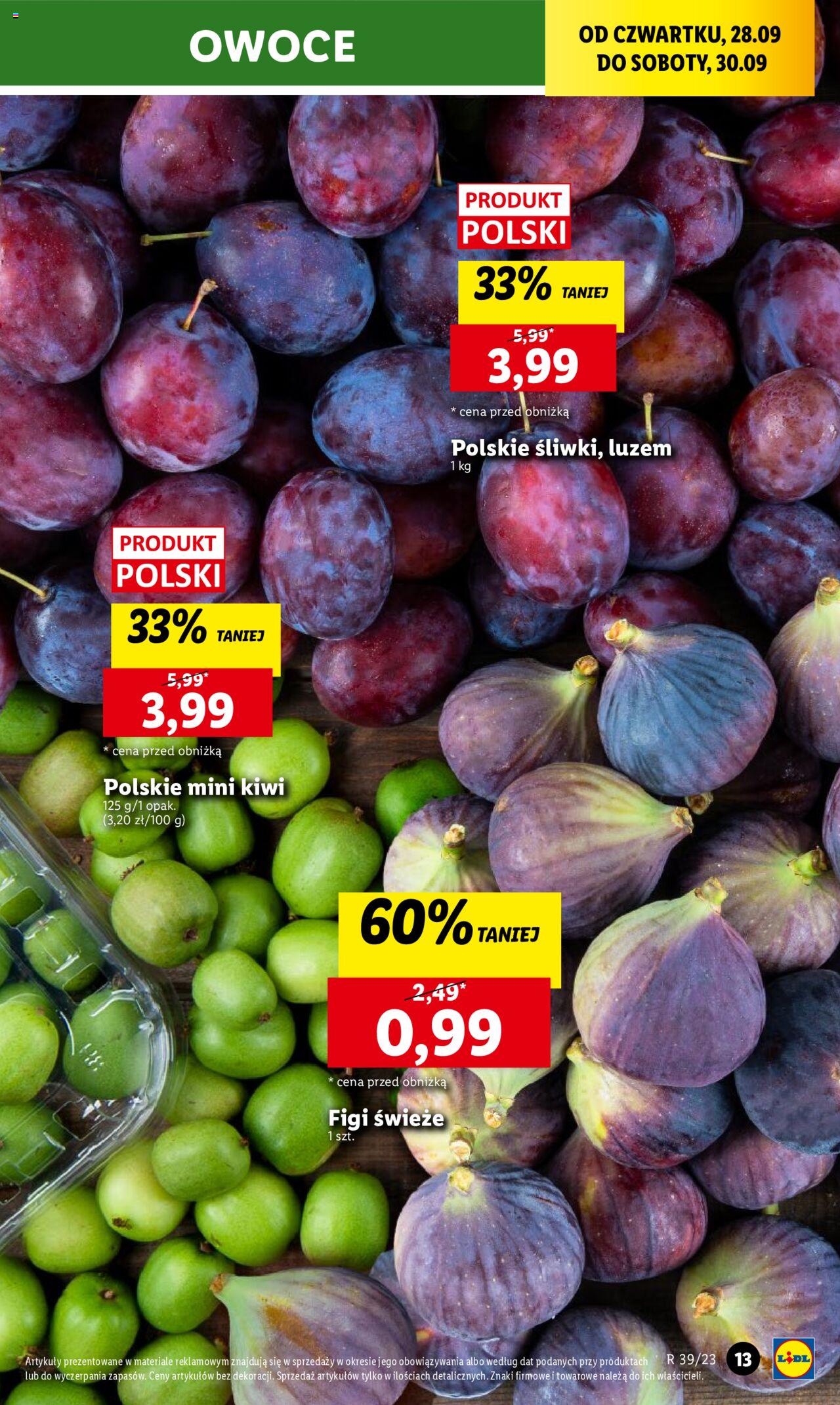 LIDL gazetka ważna od  28.09.2023 do  30.09.2023 strona 25