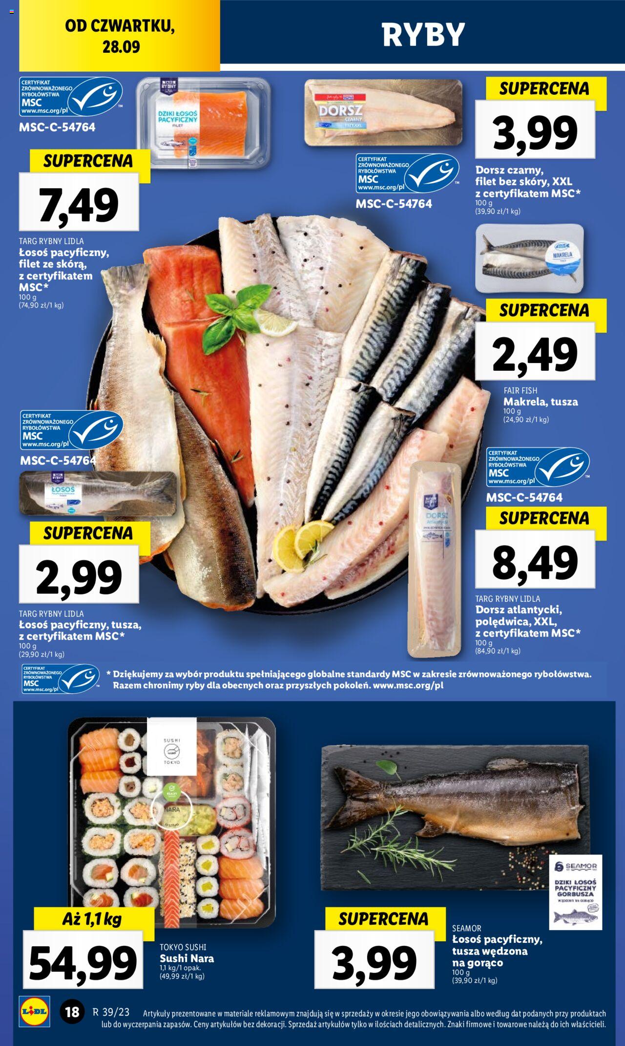 LIDL gazetka ważna od  28.09.2023 do  30.09.2023 strona 32