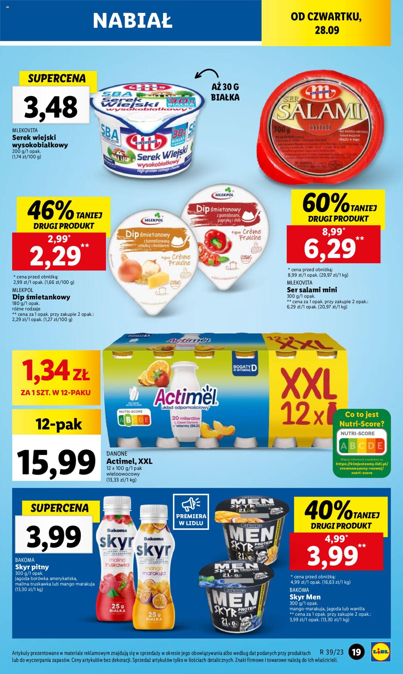 LIDL gazetka ważna od  28.09.2023 do  30.09.2023 strona 33