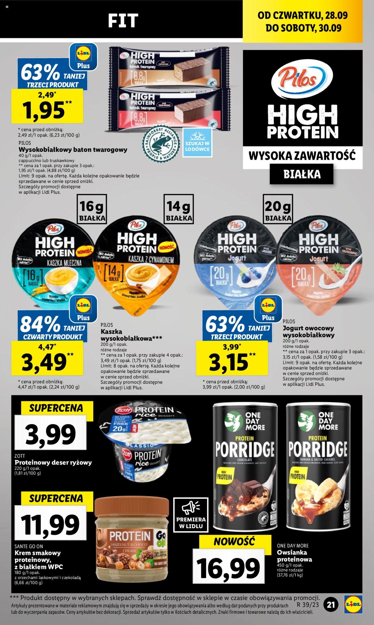 LIDL gazetka ważna od  28.09.2023 do  30.09.2023 strona 35