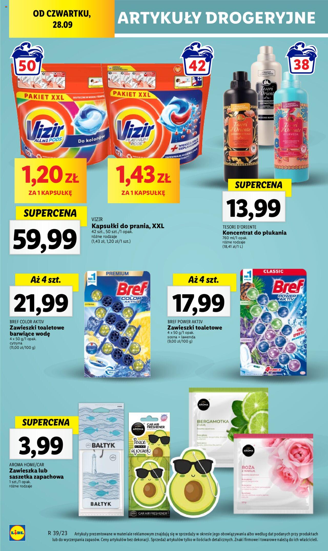LIDL gazetka ważna od  28.09.2023 do  30.09.2023 strona 46