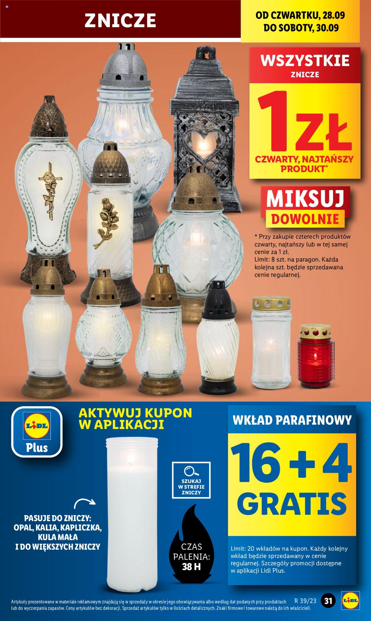 LIDL gazetka ważna od  28.09.2023 do  30.09.2023 strona 49